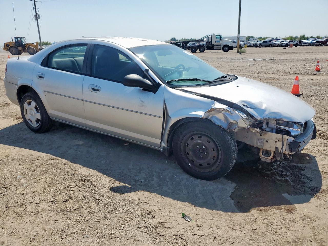 2005 Dodge Stratus Sxt Silver vin: 1B3EL46T35N559110