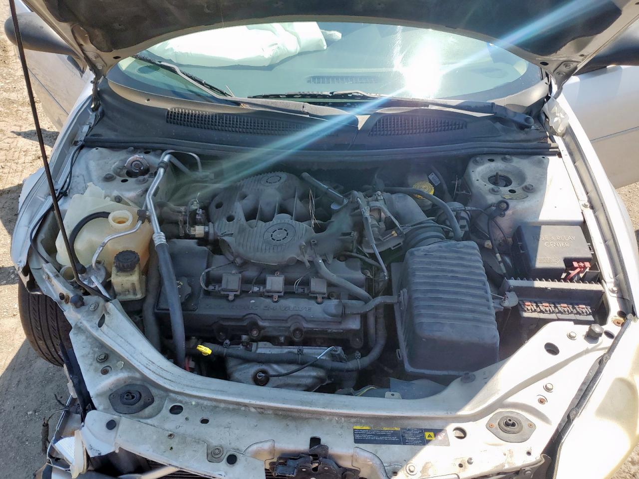 2005 Dodge Stratus Sxt Silver vin: 1B3EL46T35N559110