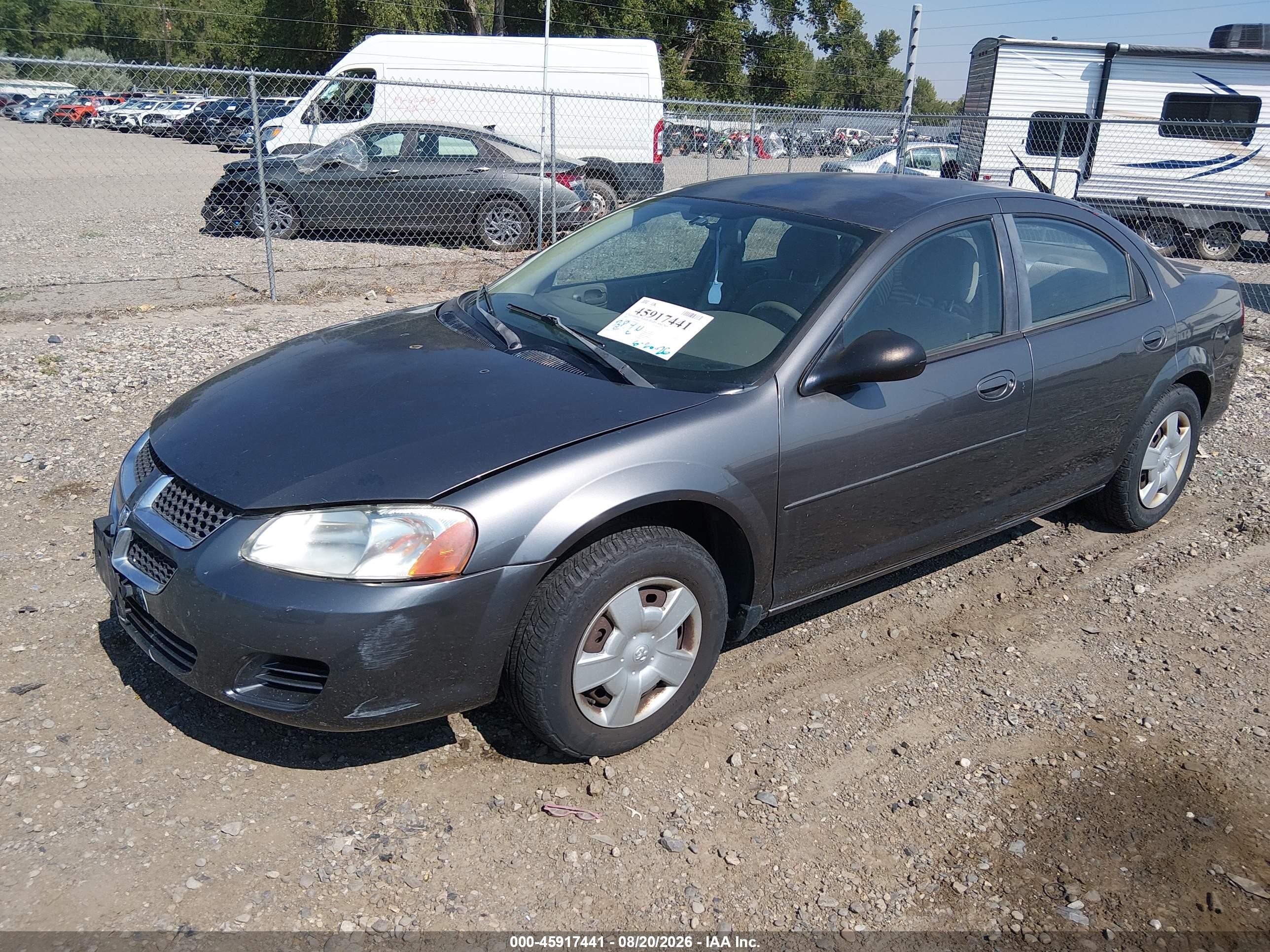 2005 Dodge Stratus Sxt Gray vin: 1B3EL46T35N604644