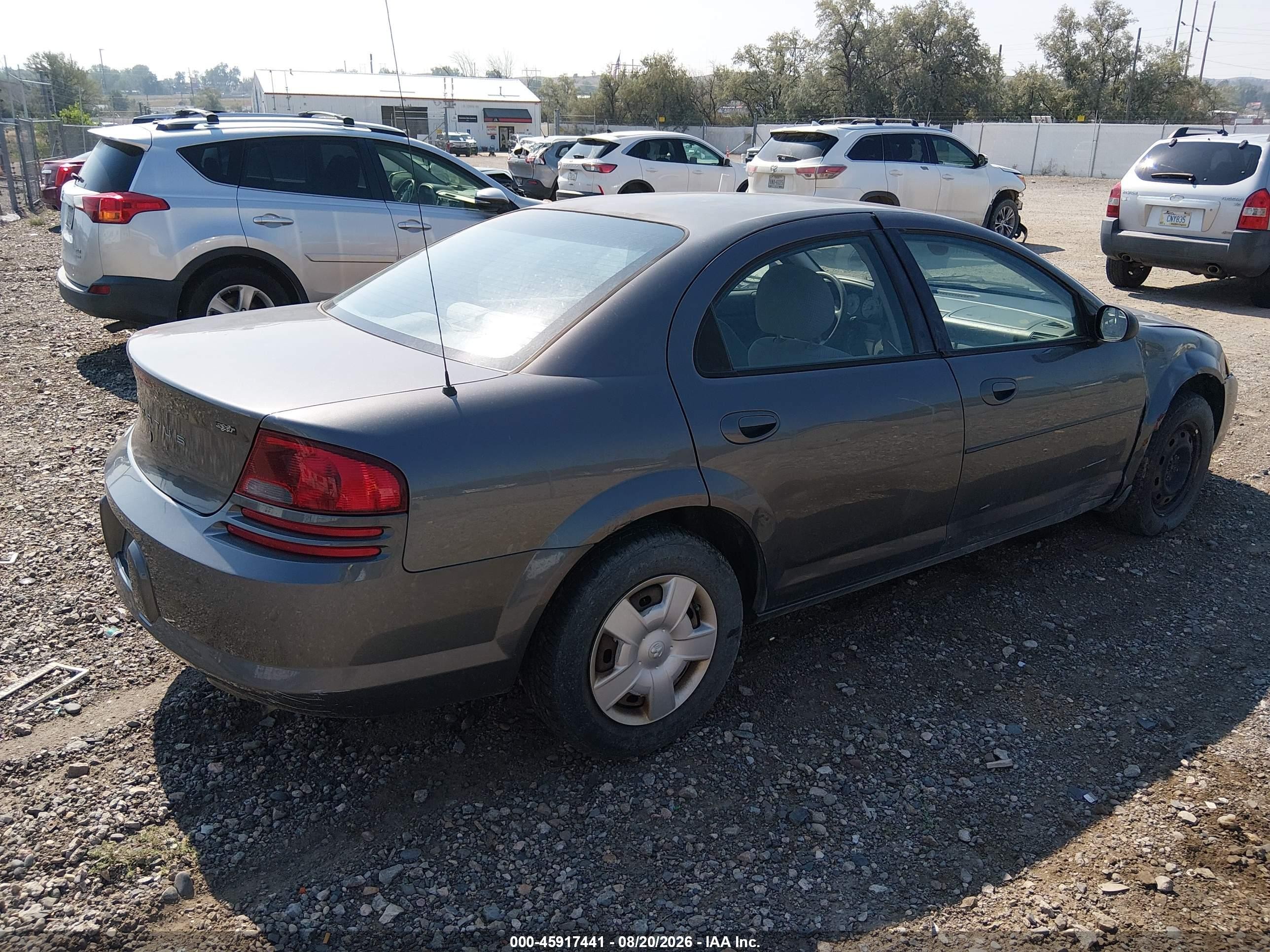 2005 Dodge Stratus Sxt Gray vin: 1B3EL46T35N604644