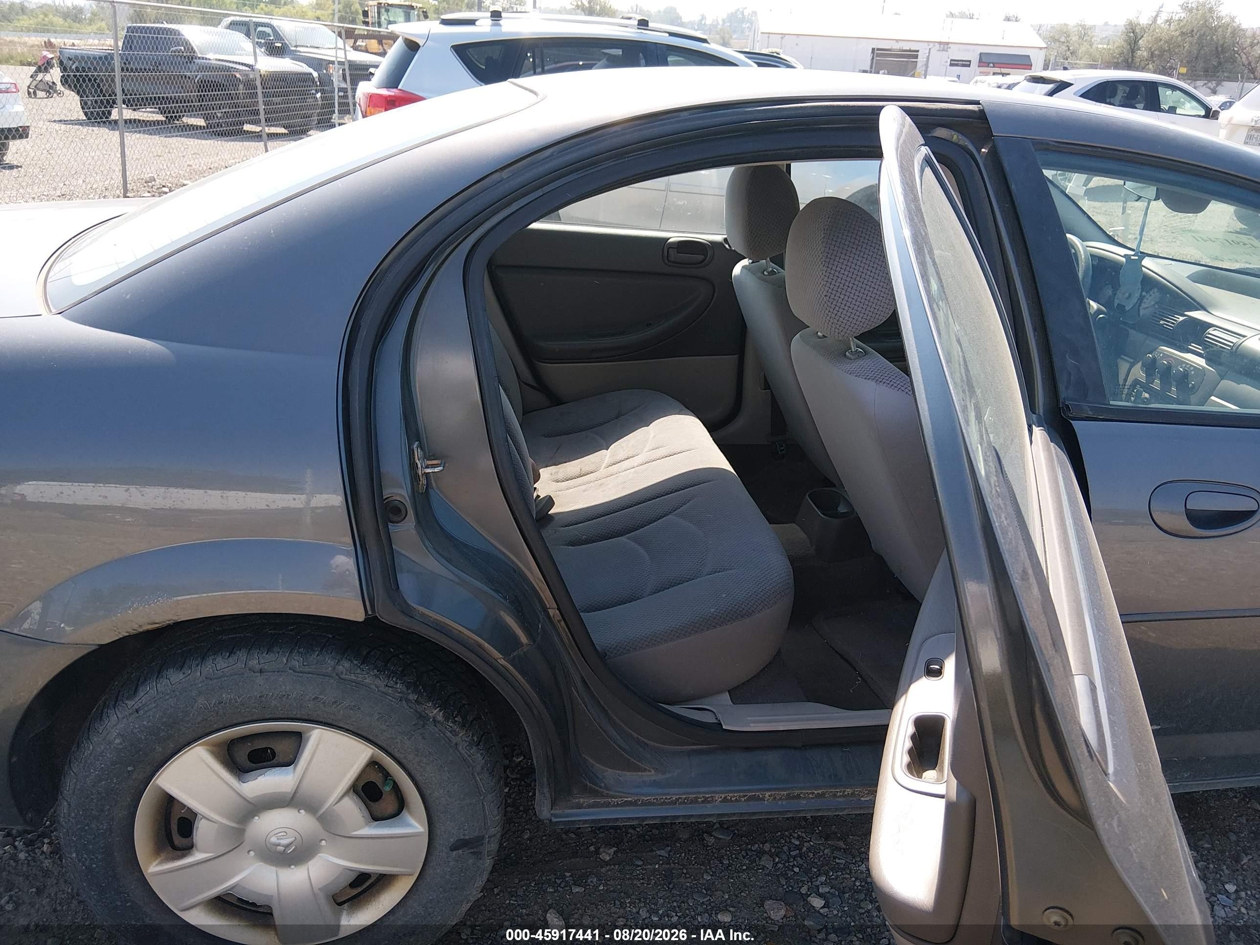 2005 Dodge Stratus Sxt Gray vin: 1B3EL46T35N604644