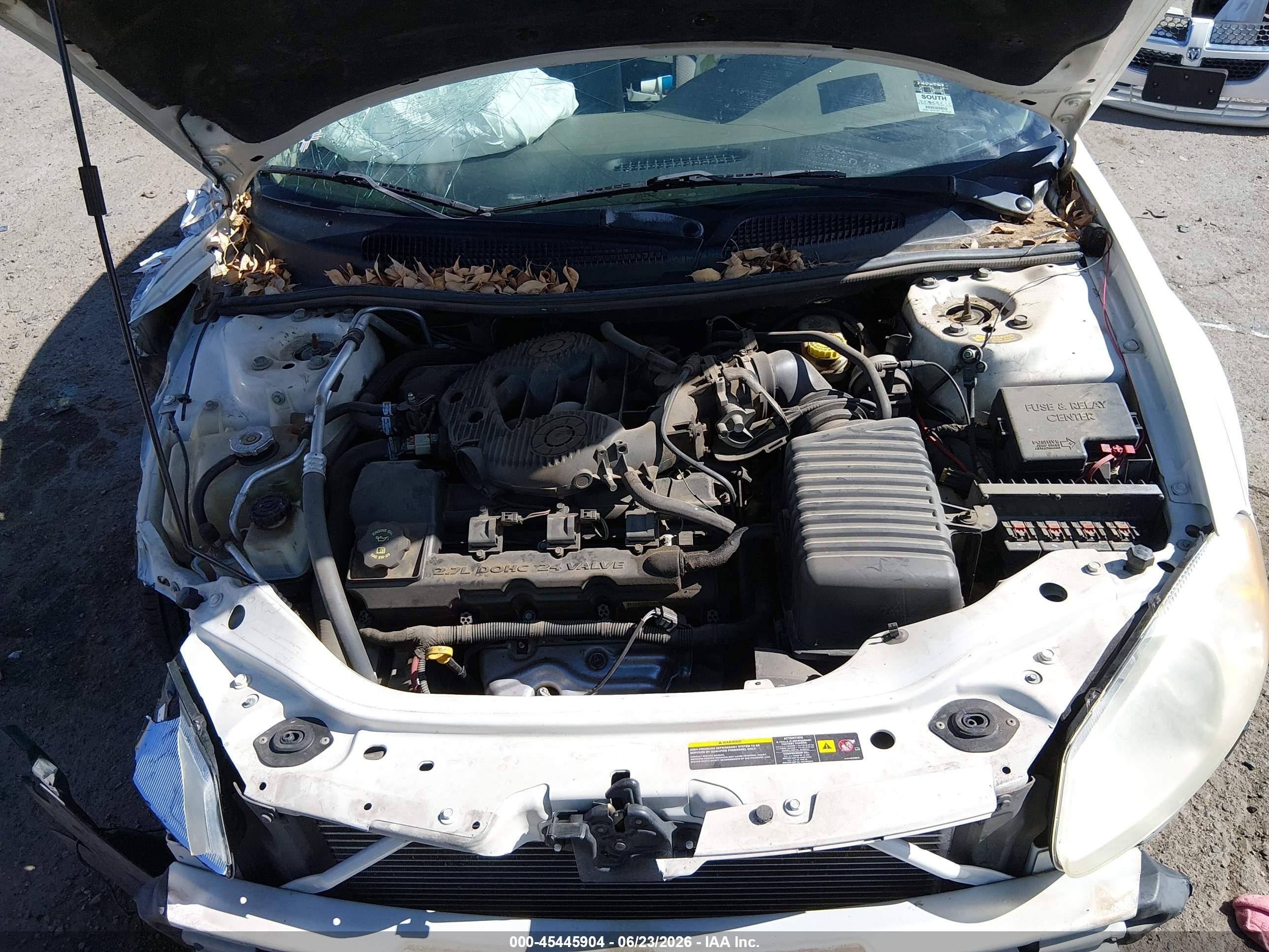 2005 Dodge Stratus Sxt Белый vin: 1B3EL46T65N645110