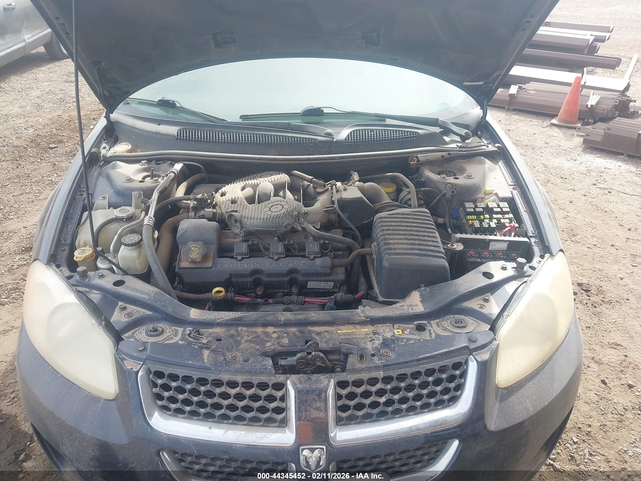 2005 Dodge Stratus Sxt Dark Blue vin: 1B3EL46T85N600251