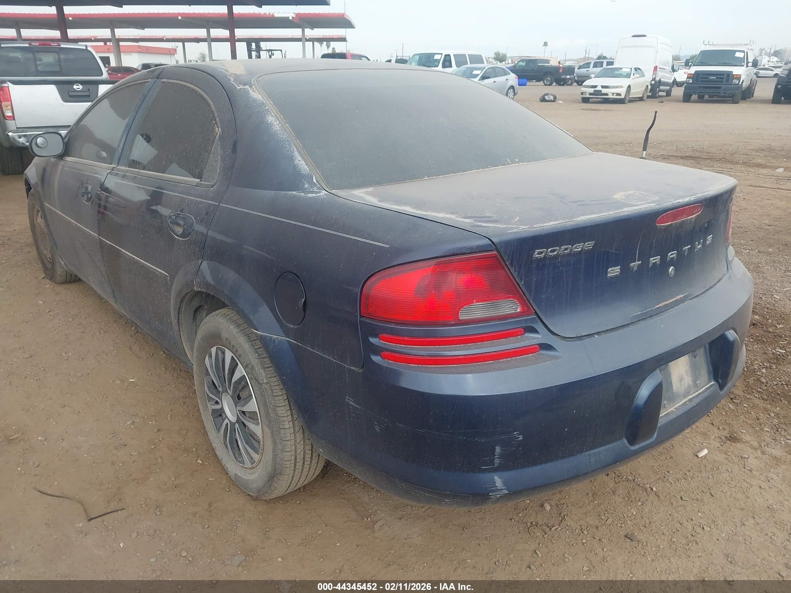 2005 Dodge Stratus Sxt Dark Blue vin: 1B3EL46T85N600251