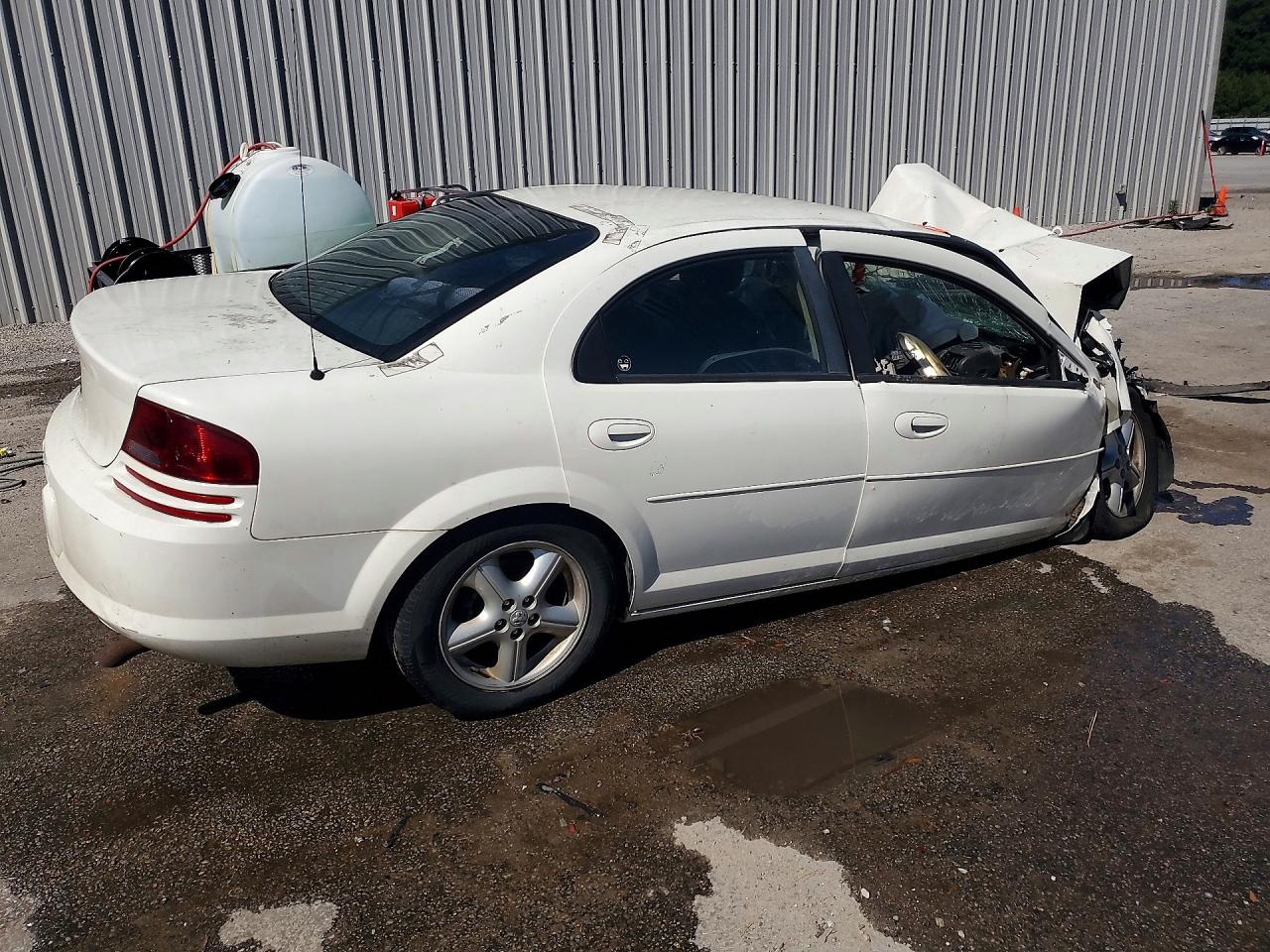 2006 Dodge Stratus Sxt White vin: 1B3EL46TX6N112811