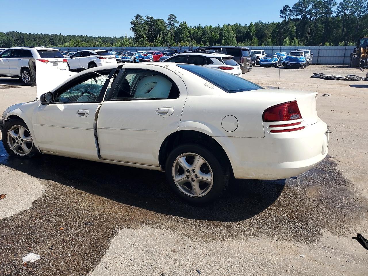 2006 Dodge Stratus Sxt White vin: 1B3EL46TX6N112811