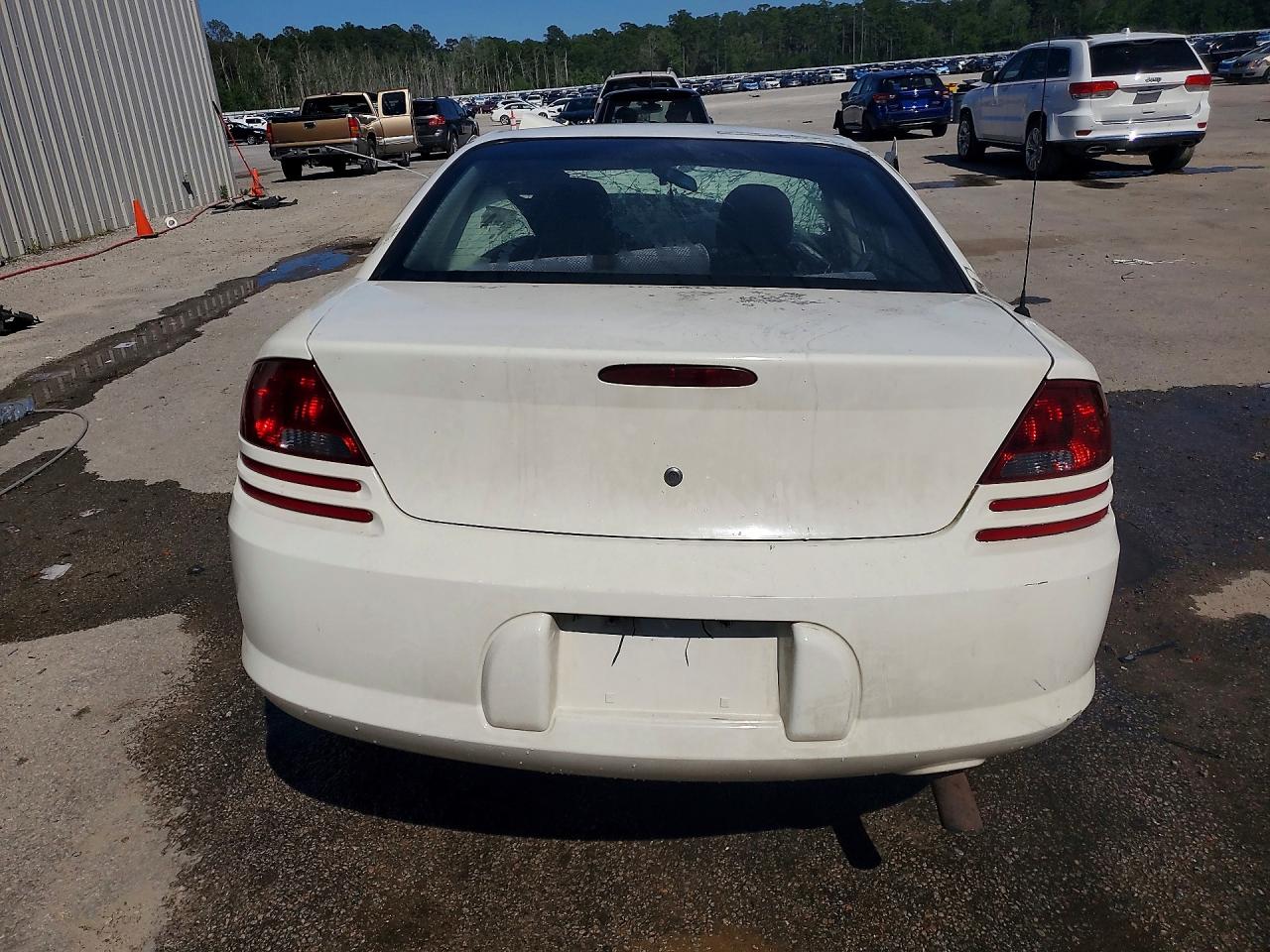 2006 Dodge Stratus Sxt White vin: 1B3EL46TX6N112811