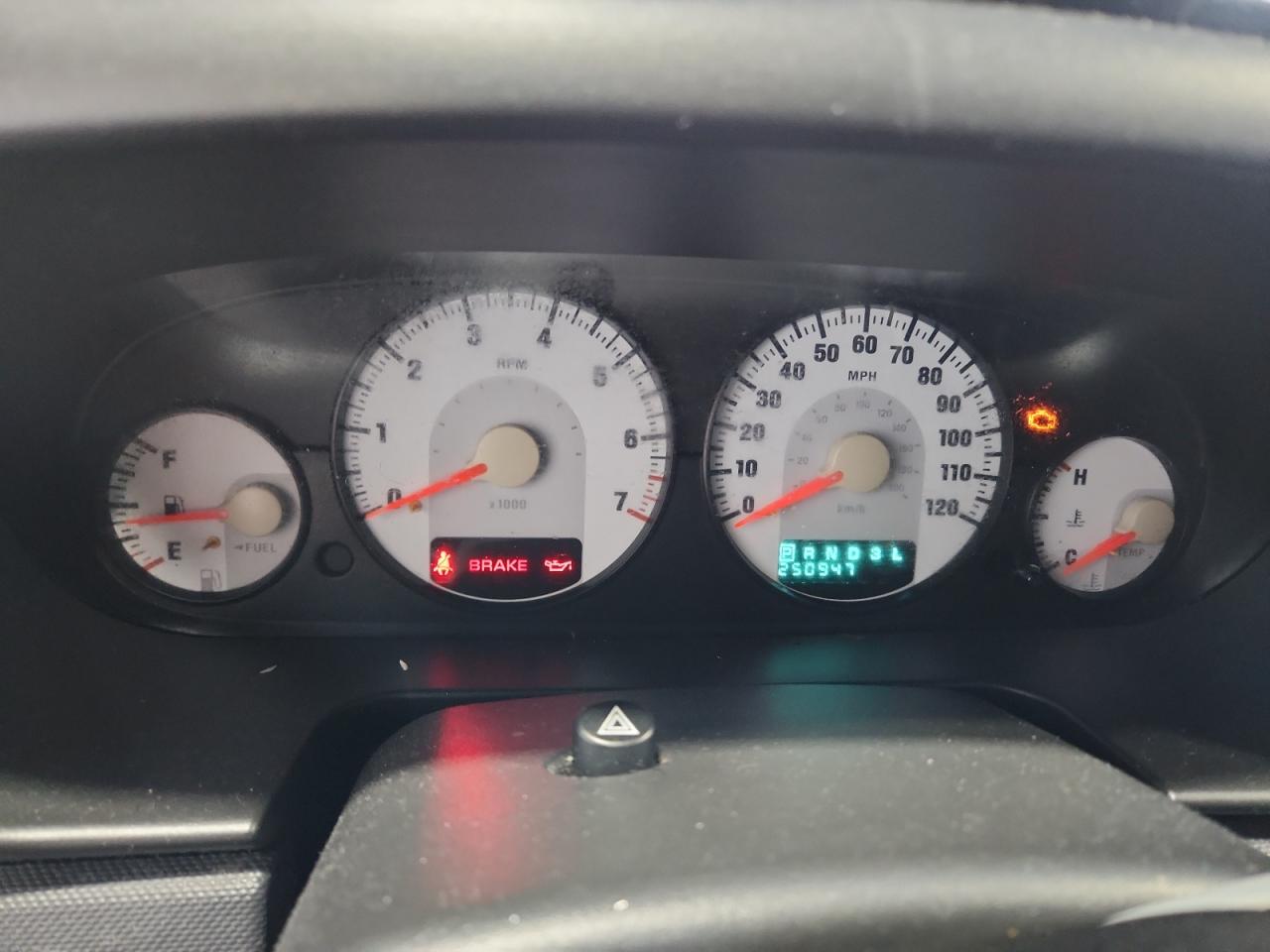 2006 Dodge Stratus Sxt Silver vin: 1B3EL46X06N159171 Damage: Warning Light - Engine, On, Unacceptable