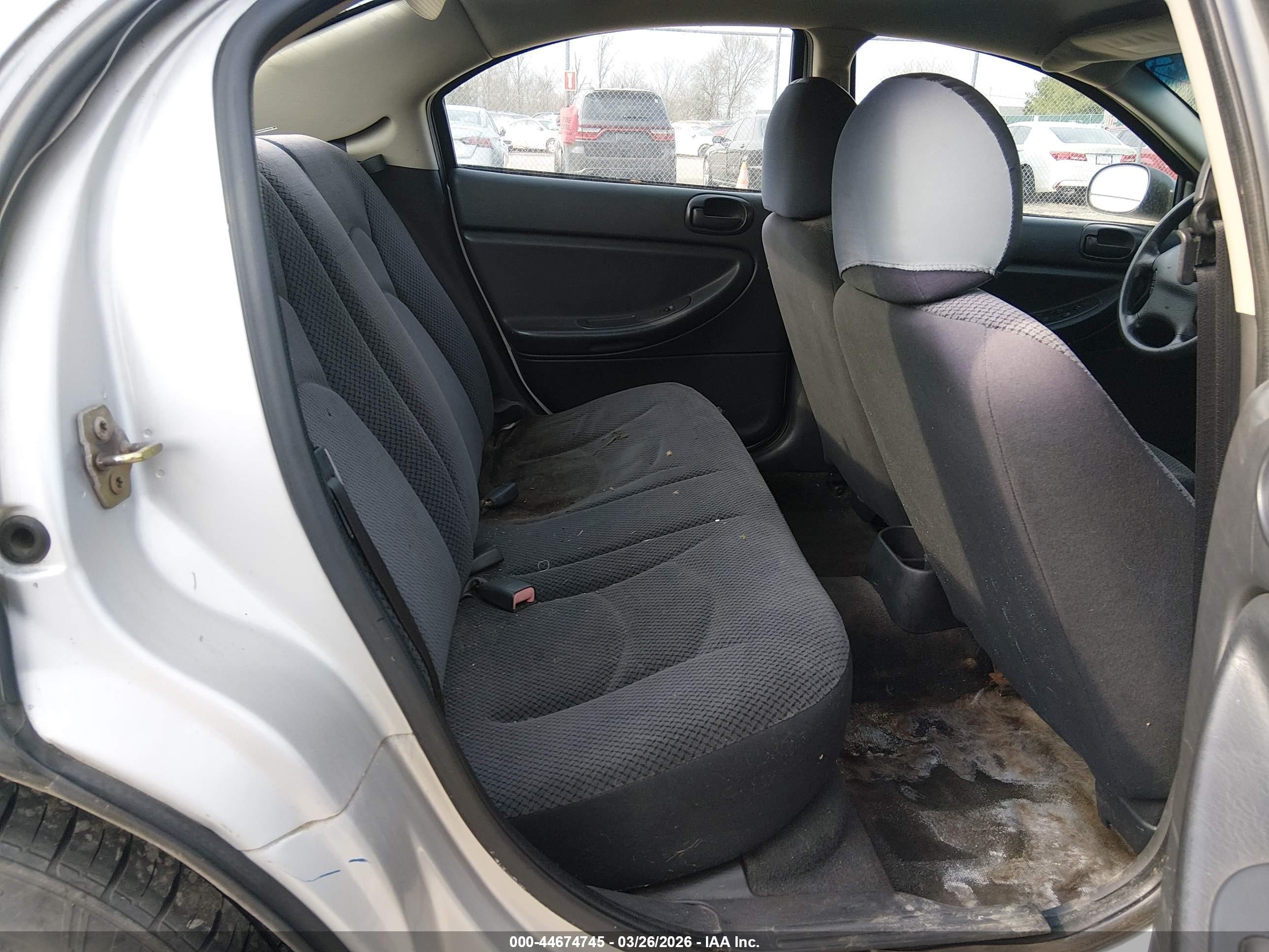 2006 Dodge Stratus Sxt Silver vin: 1B3EL46X06N185219
