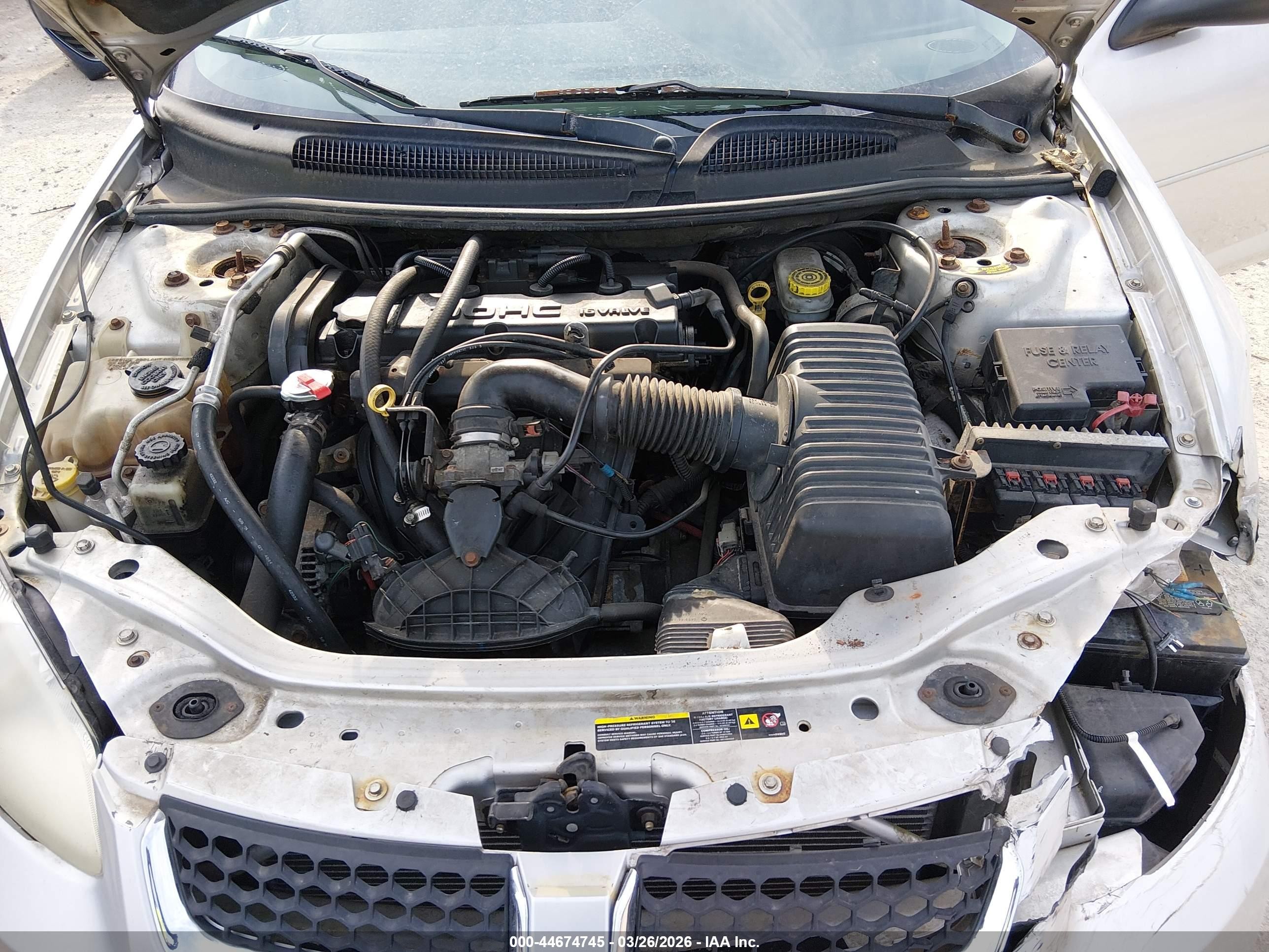 2006 Dodge Stratus Sxt Silver vin: 1B3EL46X06N185219