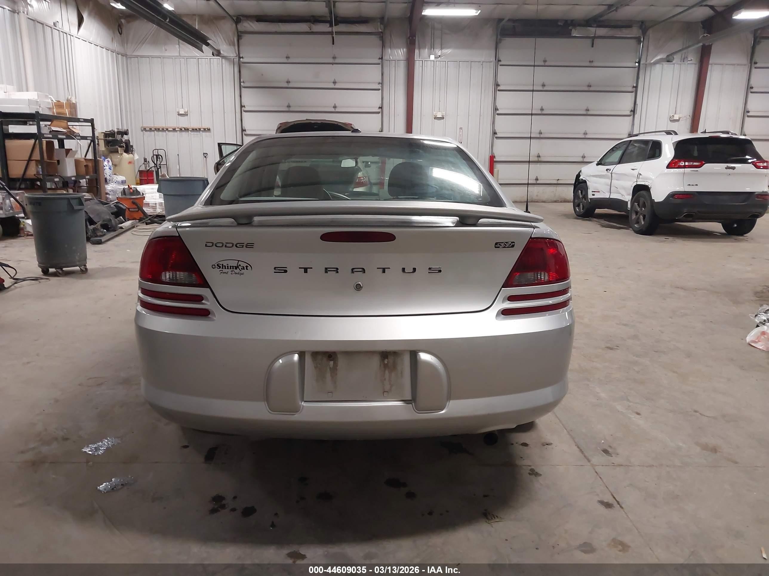 2006 Dodge Stratus Sxt Silver vin: 1B3EL46X06N194728