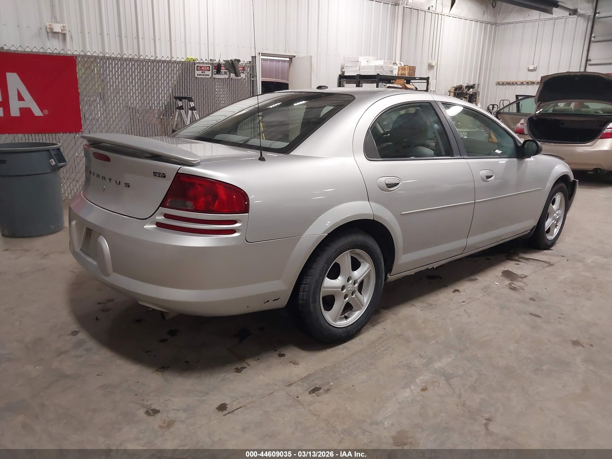 2006 Dodge Stratus Sxt Silver vin: 1B3EL46X06N194728