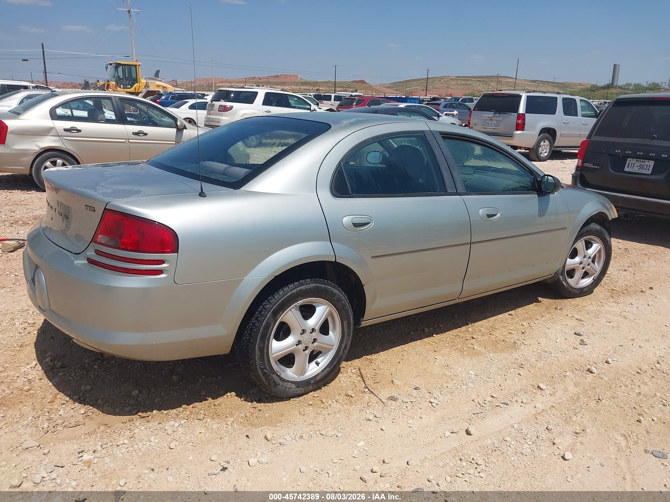 2006 Dodge Stratus Sxt Silver vin: 1B3EL46X06N207588