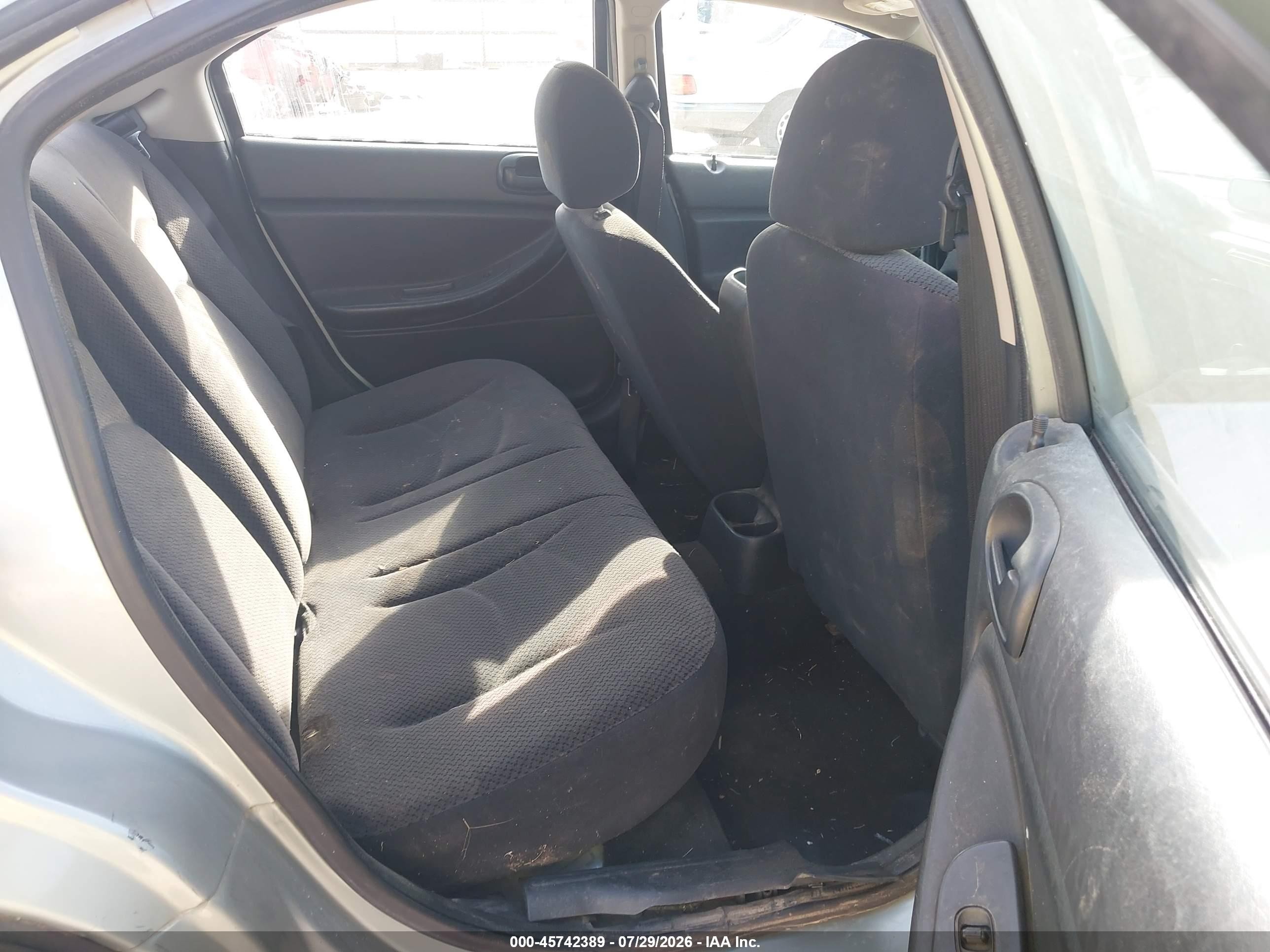 2006 Dodge Stratus Sxt Silver vin: 1B3EL46X06N207588