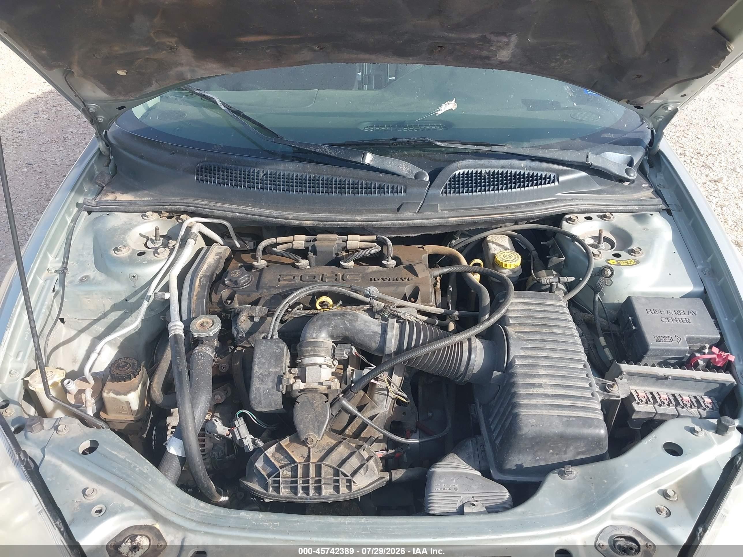 2006 Dodge Stratus Sxt Silver vin: 1B3EL46X06N207588