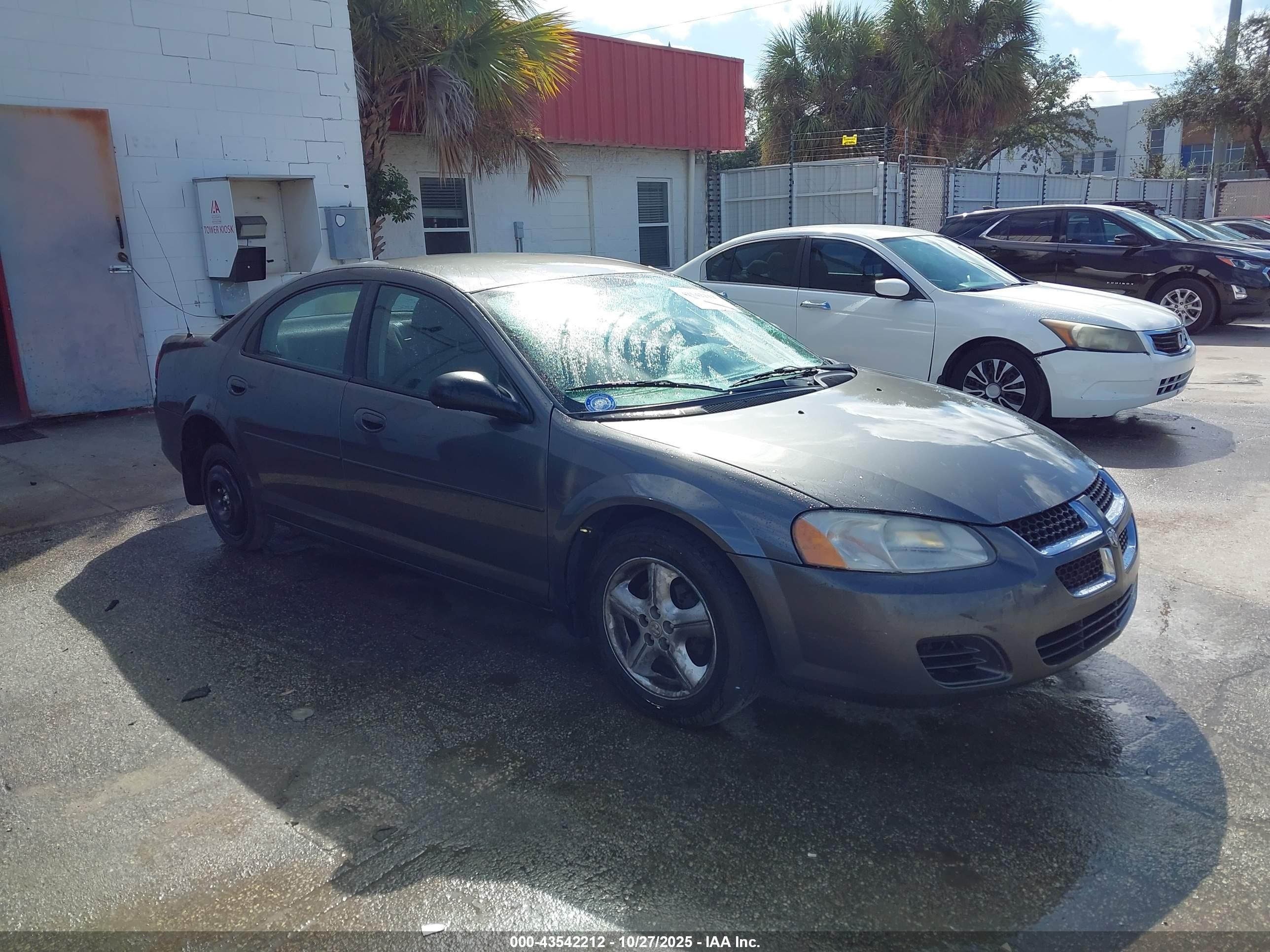 2004 Dodge Stratus Sxt Gray vin: 1B3EL46X14N199496