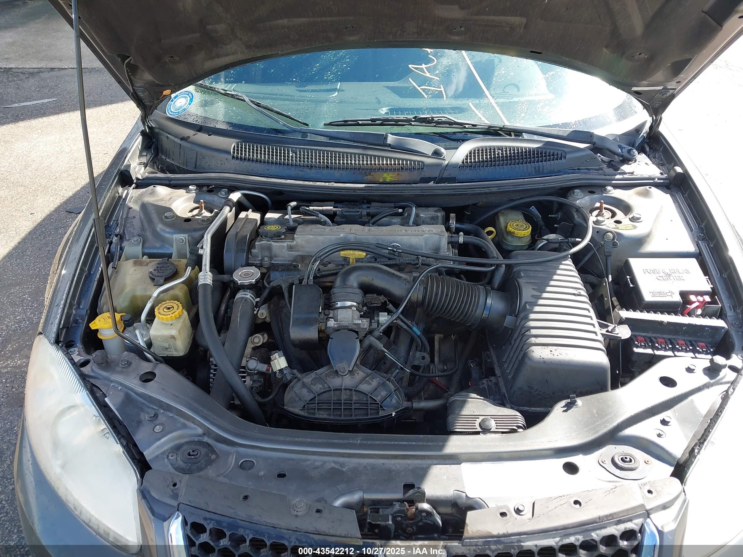 2004 Dodge Stratus Sxt Gray vin: 1B3EL46X14N199496