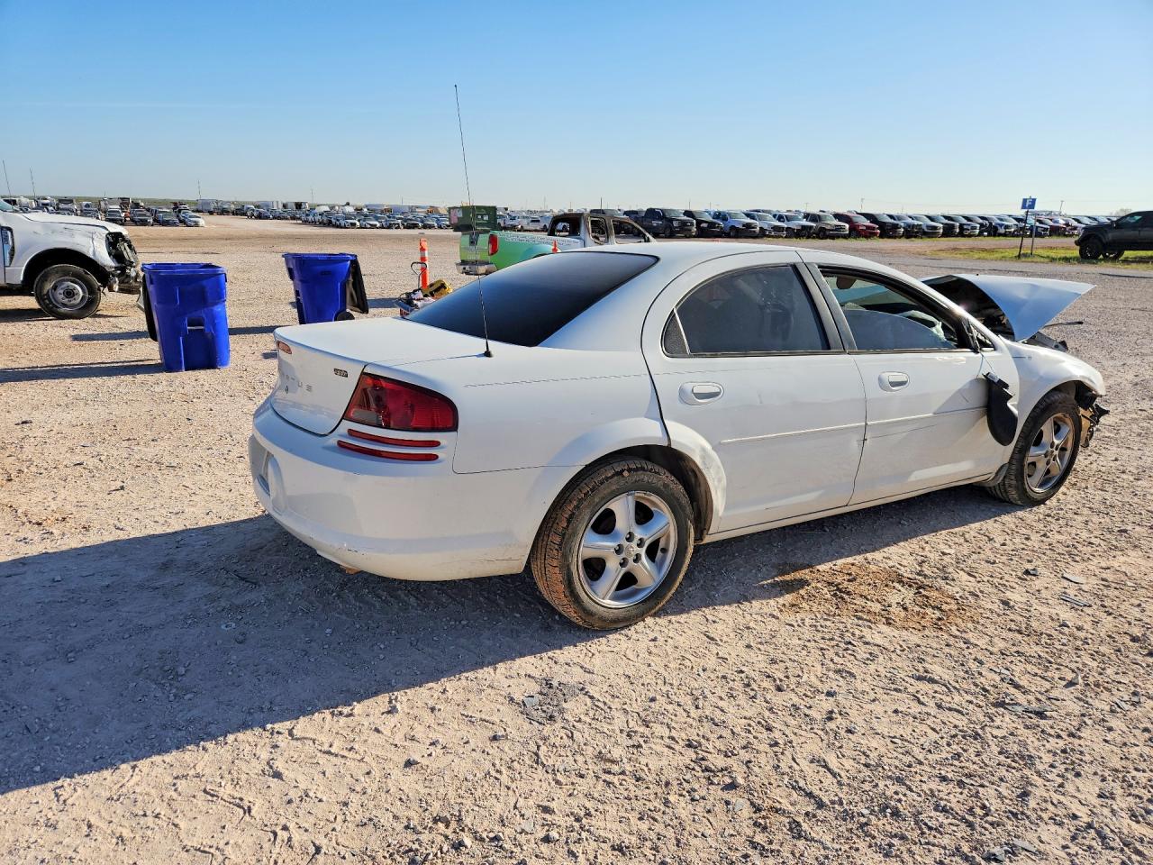 2004 Dodge Stratus Sxt White vin: 1B3EL46X14N211016