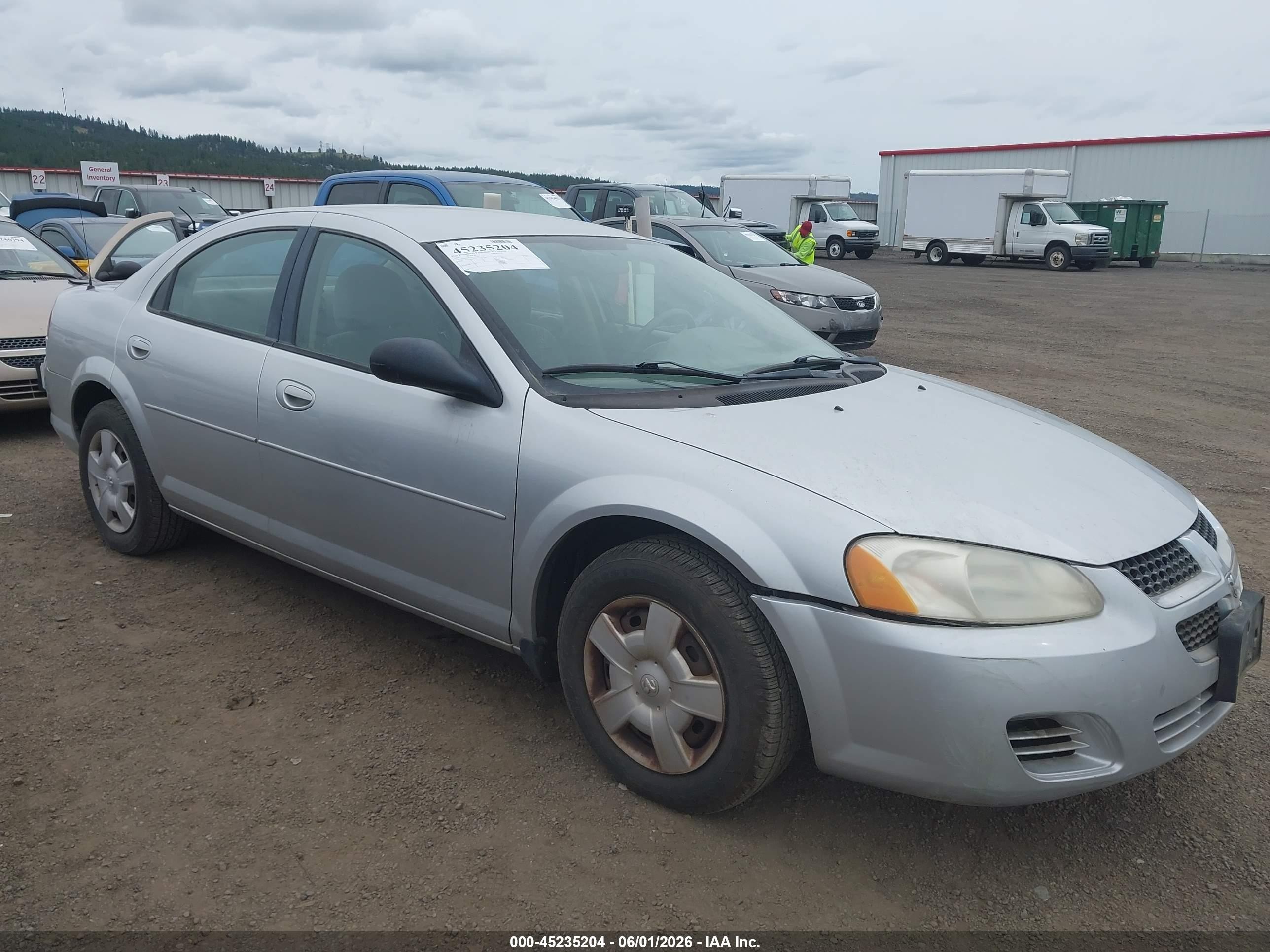 2005 Dodge Stratus Sxt Silver vin: 1B3EL46X15N546553