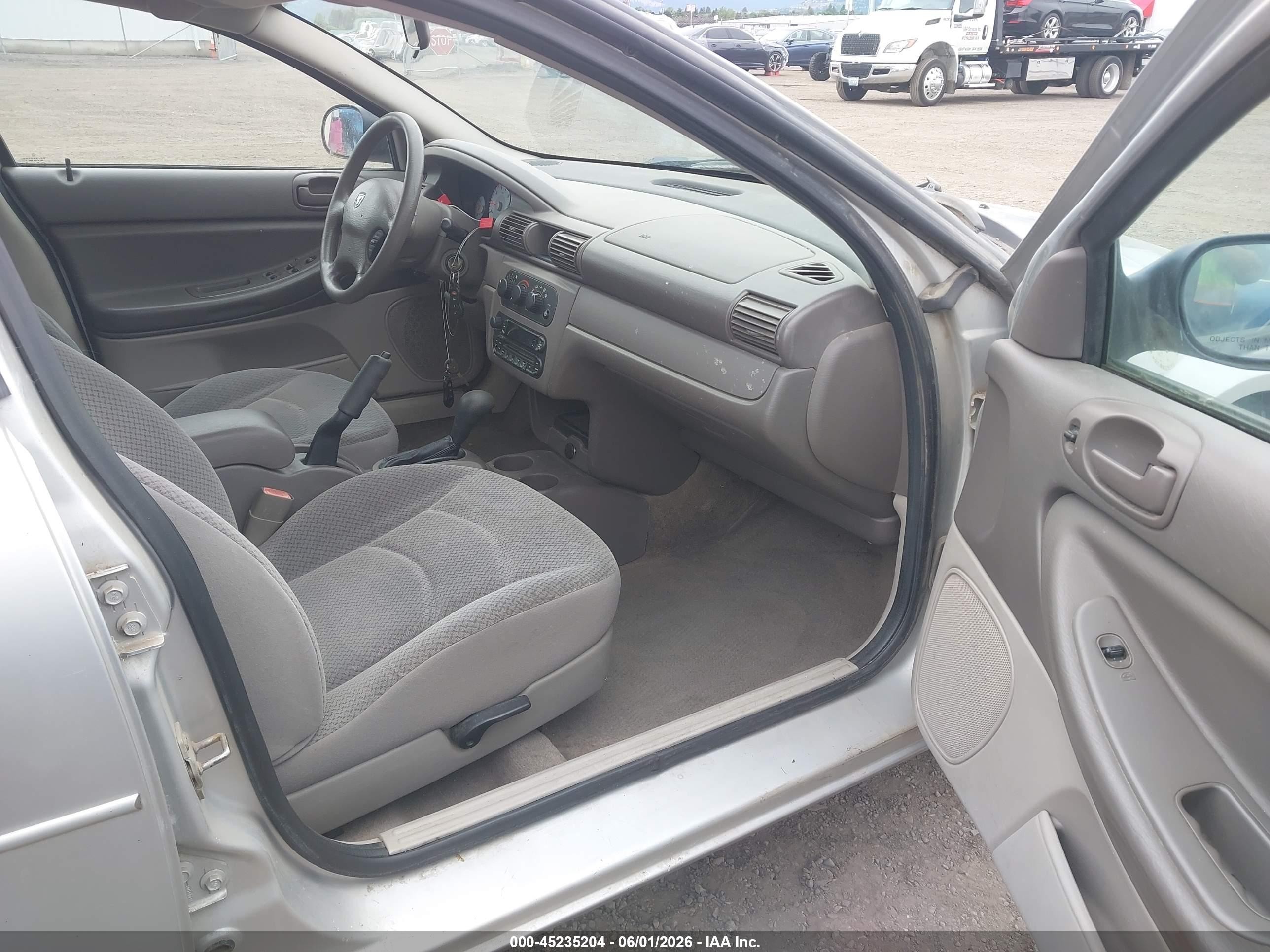 2005 Dodge Stratus Sxt Серебряный vin: 1B3EL46X15N546553