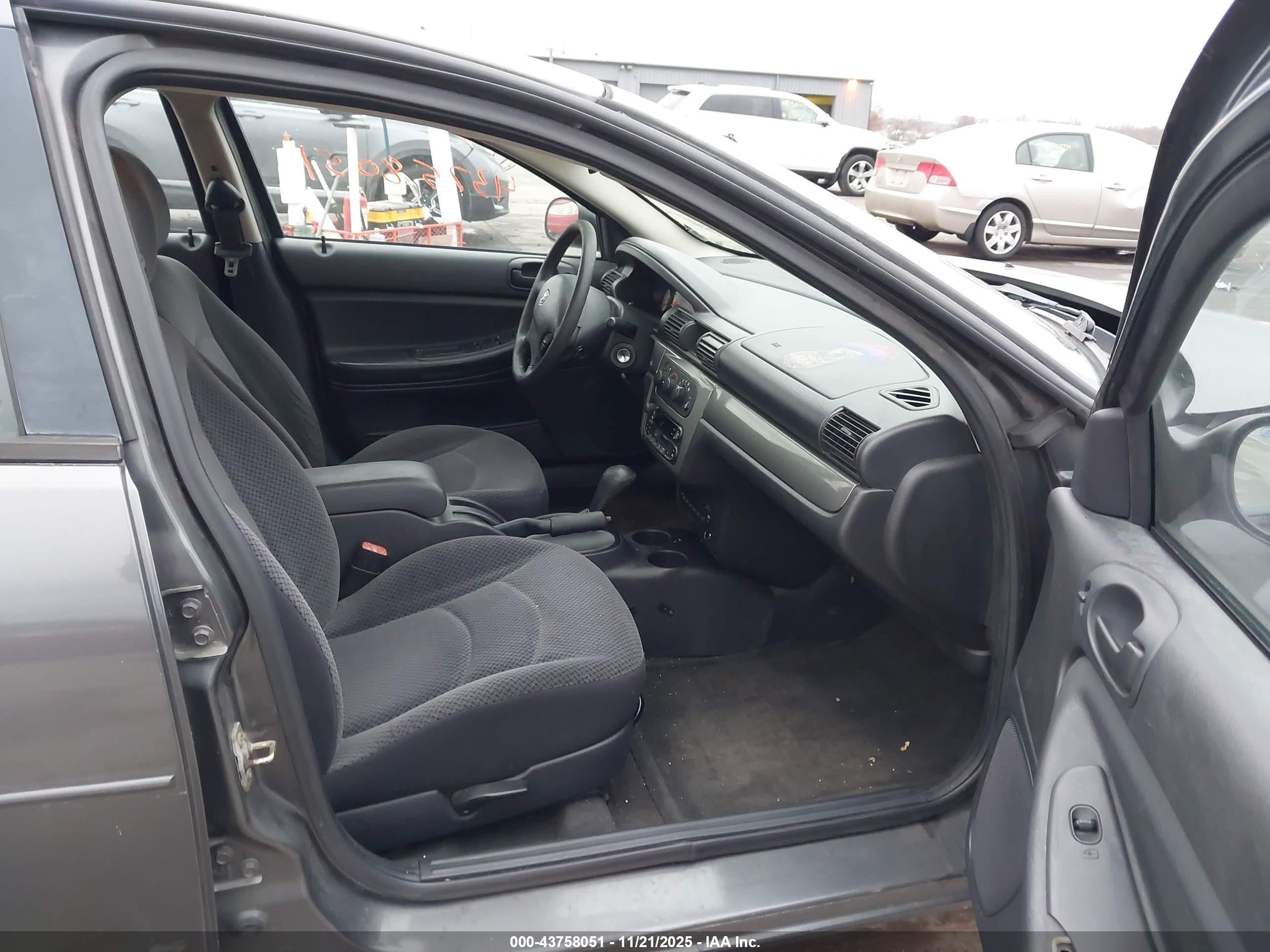 2005 Dodge Stratus Sxt Gray vin: 1B3EL46X15N564423