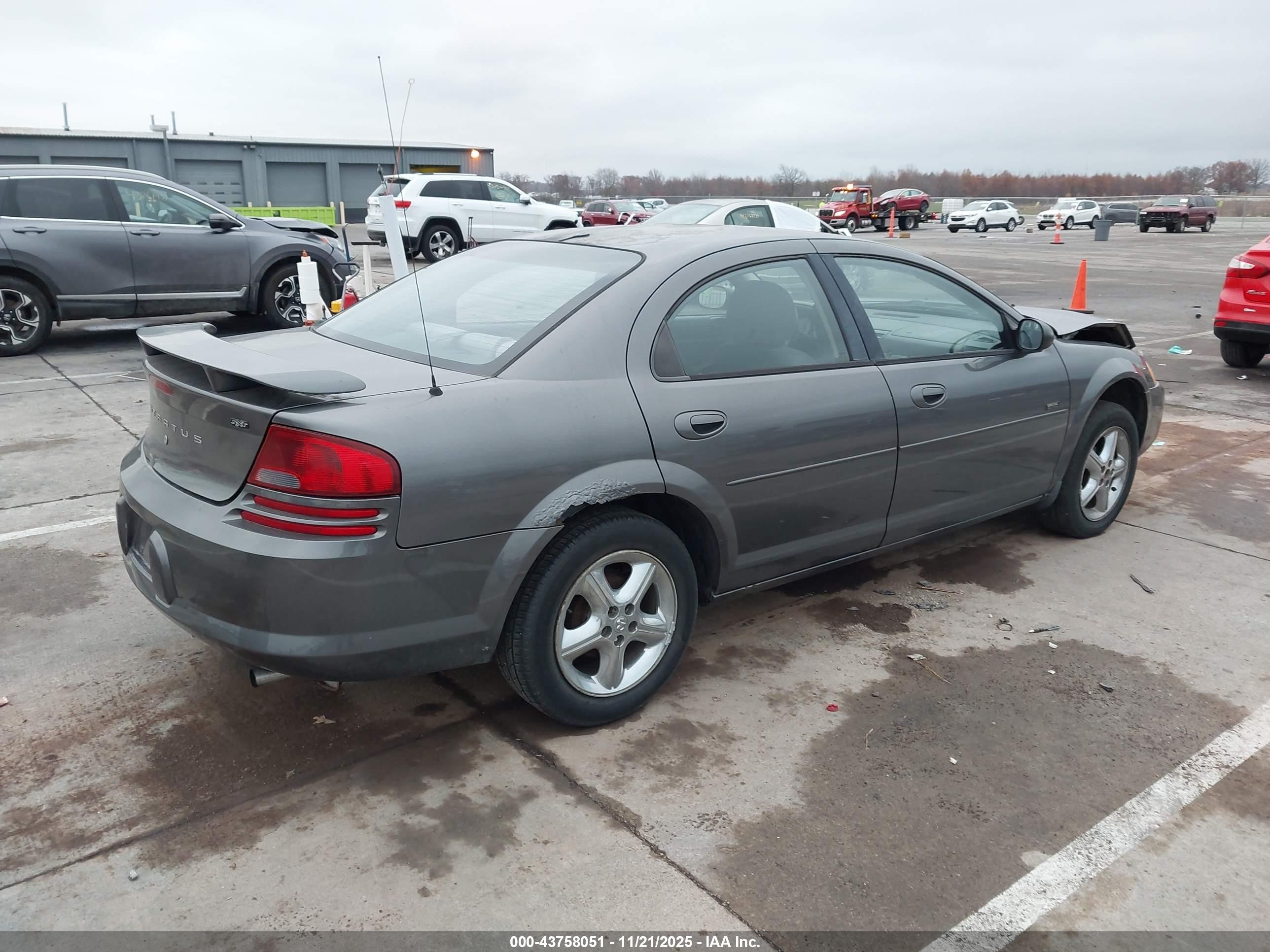 2005 Dodge Stratus Sxt Gray vin: 1B3EL46X15N564423