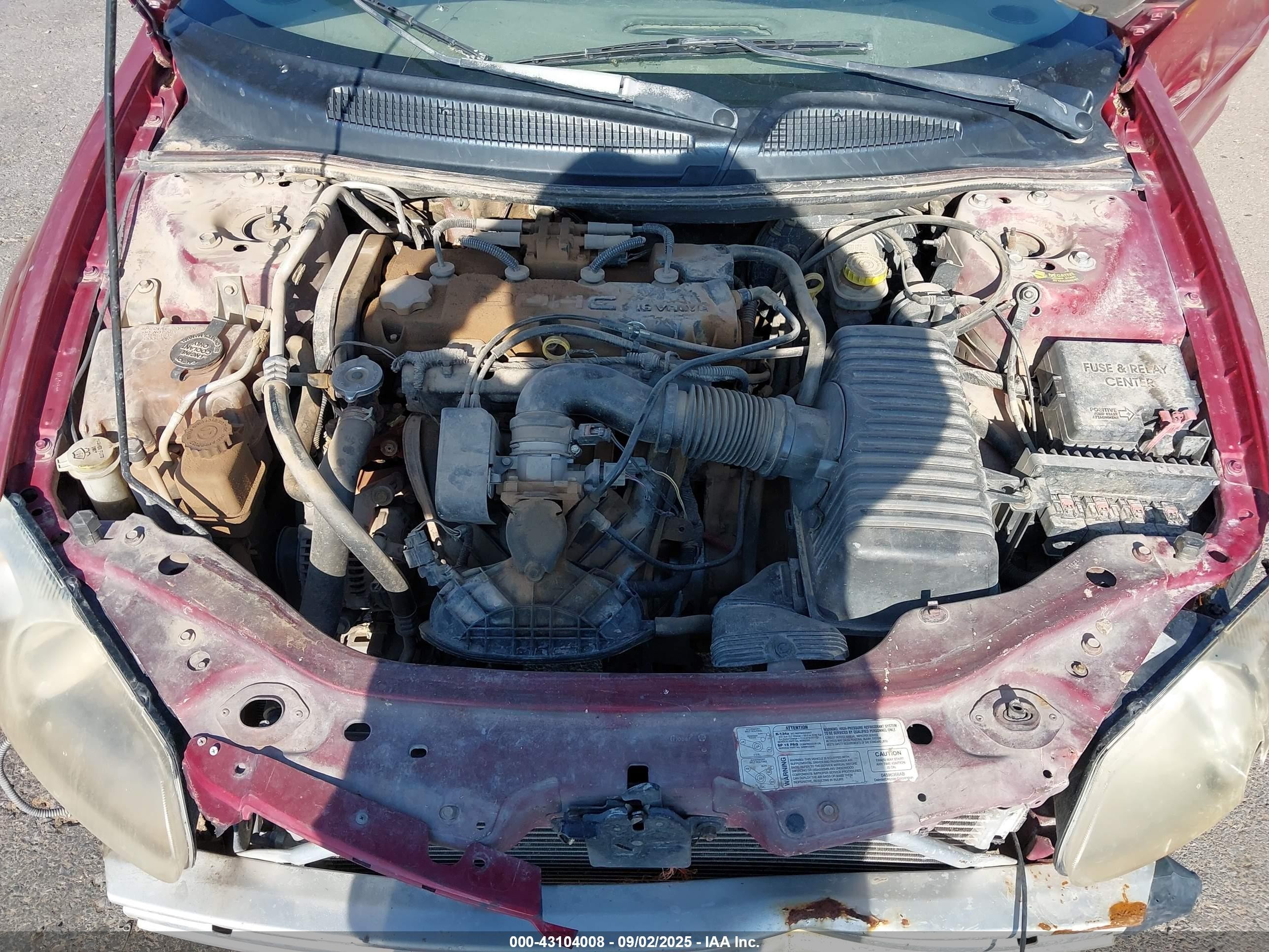 2006 Dodge Stratus Sxt Красный vin: 1B3EL46X16N106219