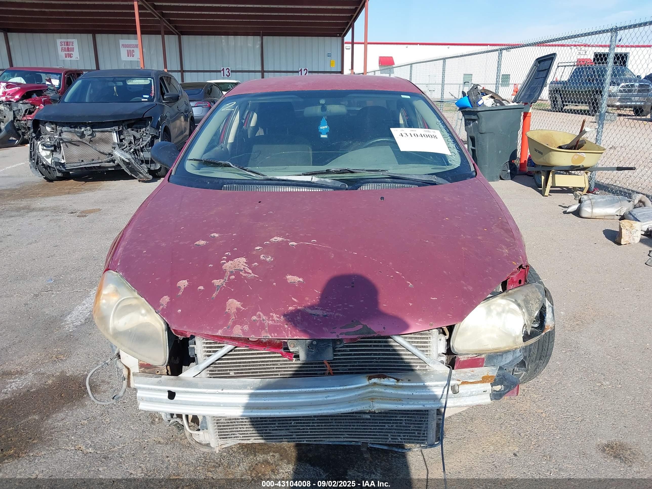 2006 Dodge Stratus Sxt Красный vin: 1B3EL46X16N106219