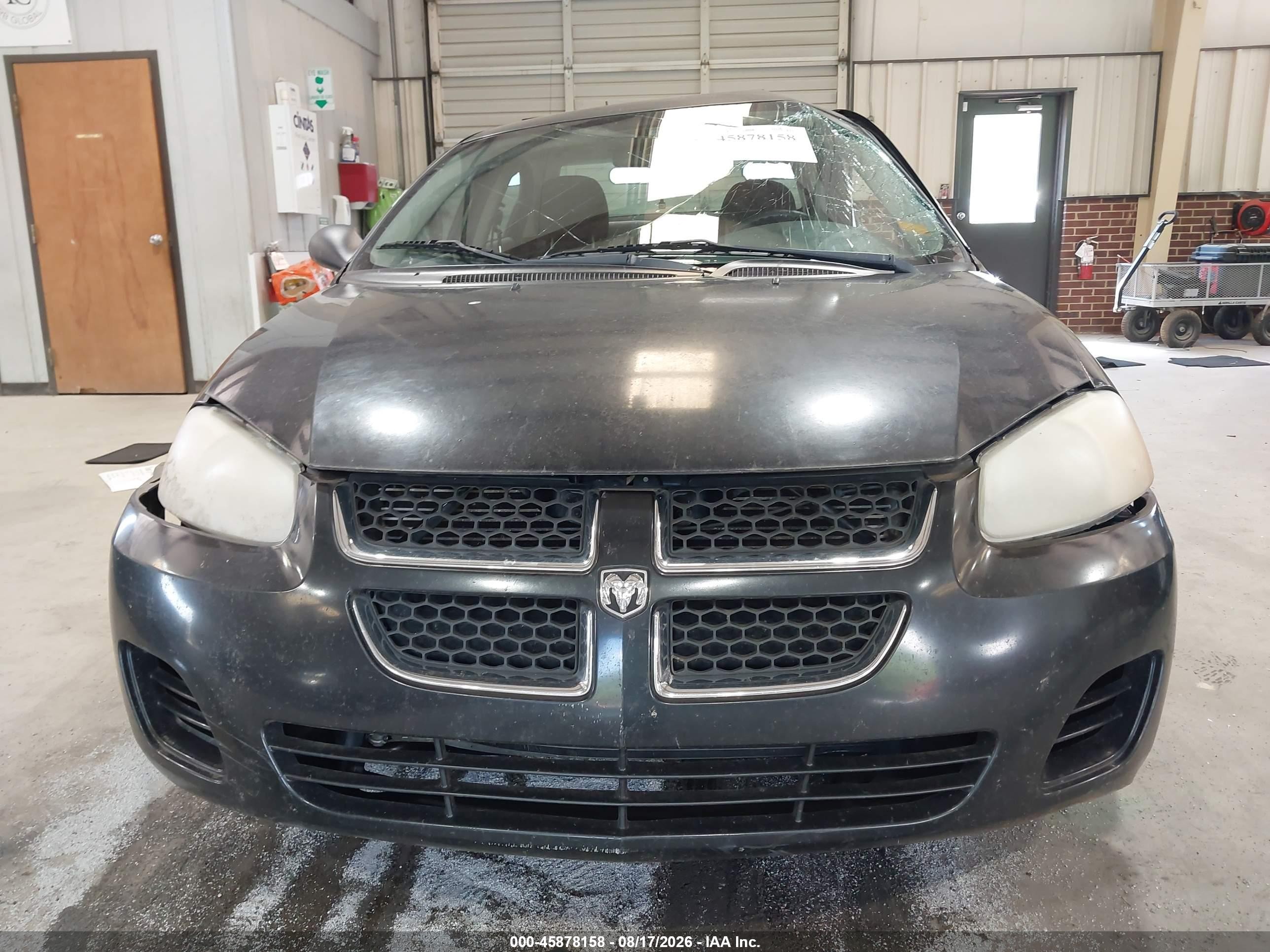 2006 Dodge Stratus Sxt Black vin: 1B3EL46X16N198304