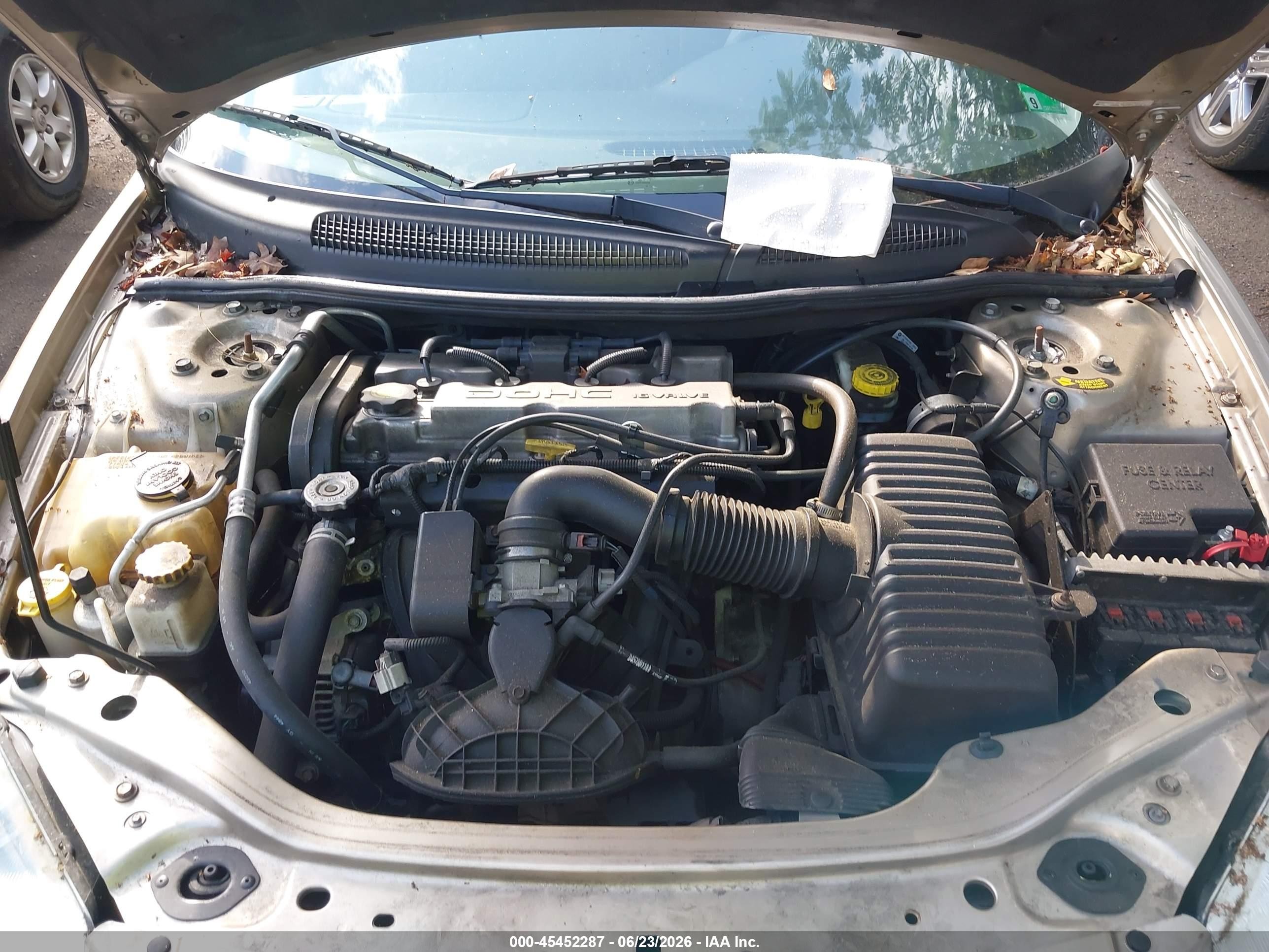 2003 Dodge Stratus Sxt Gold vin: 1B3EL46X23N533436