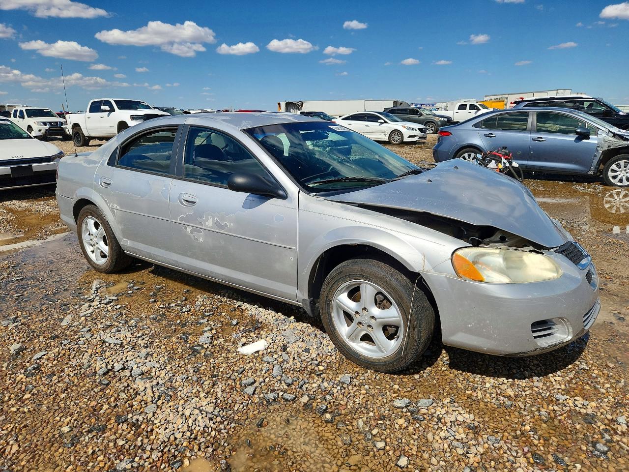 2006 Dodge Stratus Sxt Silver vin: 1B3EL46X26N104754
