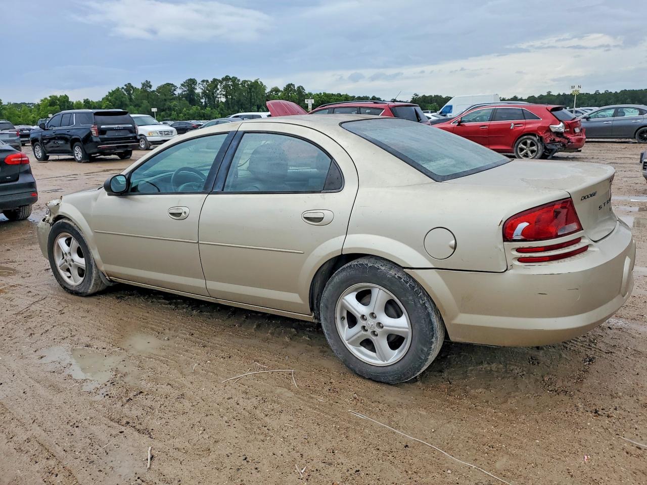 2006 Dodge Stratus Sxt Золотой vin: 1B3EL46X26N127872
