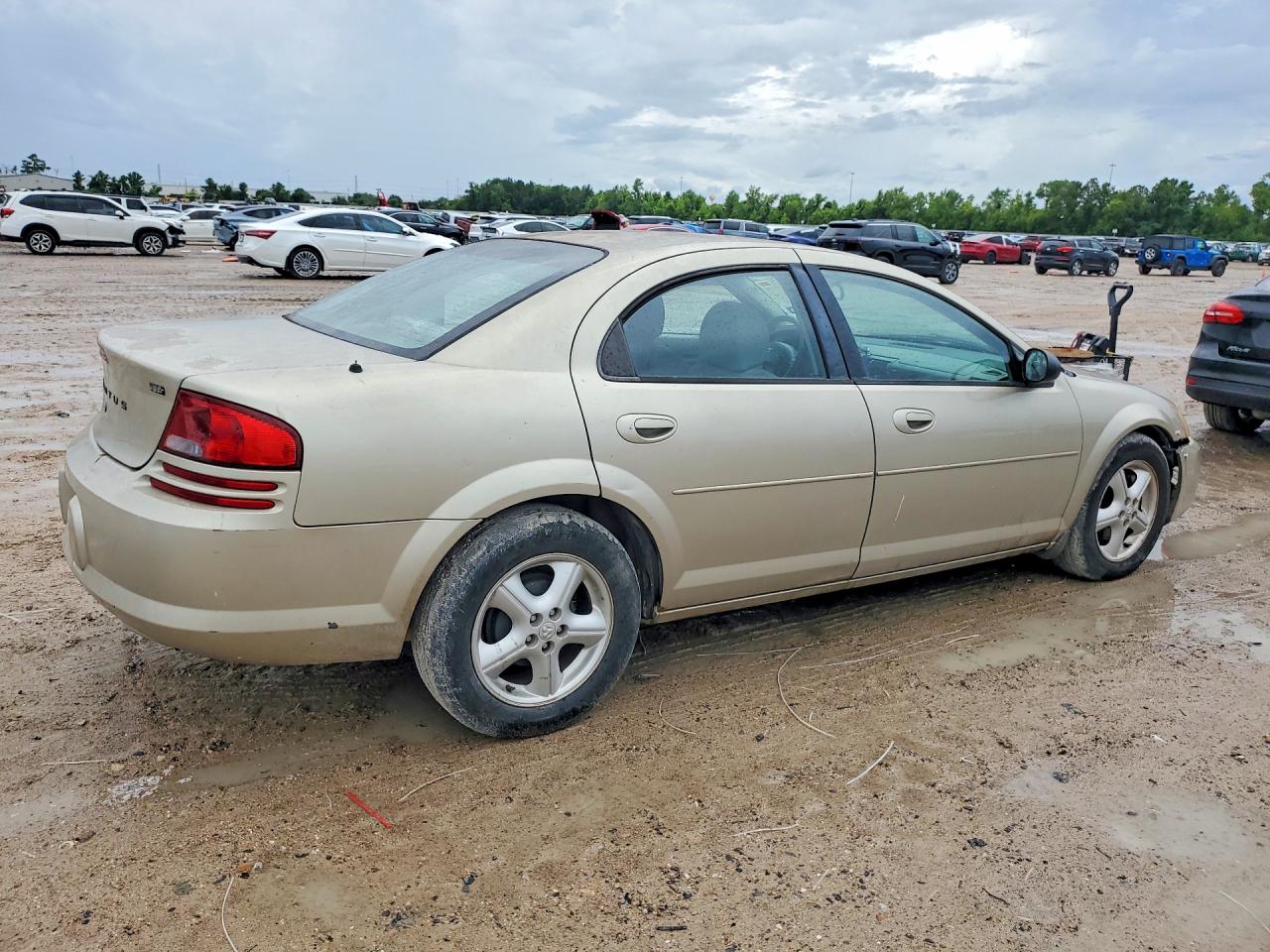 2006 Dodge Stratus Sxt Золотой vin: 1B3EL46X26N127872