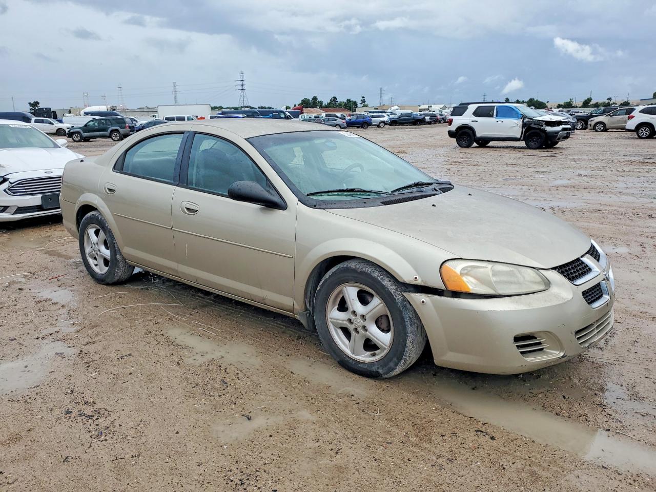2006 Dodge Stratus Sxt Золотой vin: 1B3EL46X26N127872