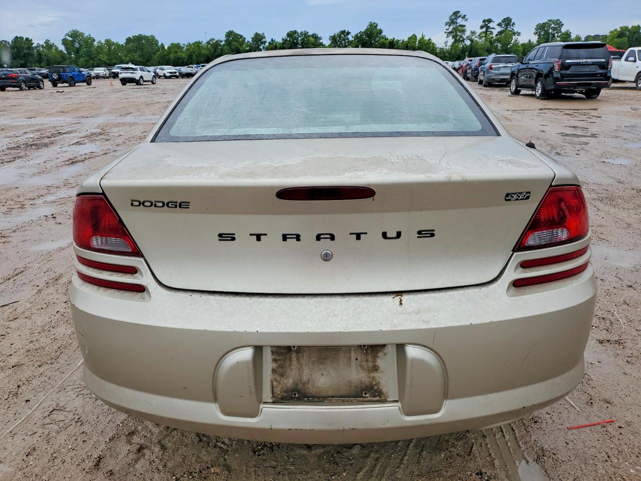 2006 Dodge Stratus Sxt Золотой vin: 1B3EL46X26N127872