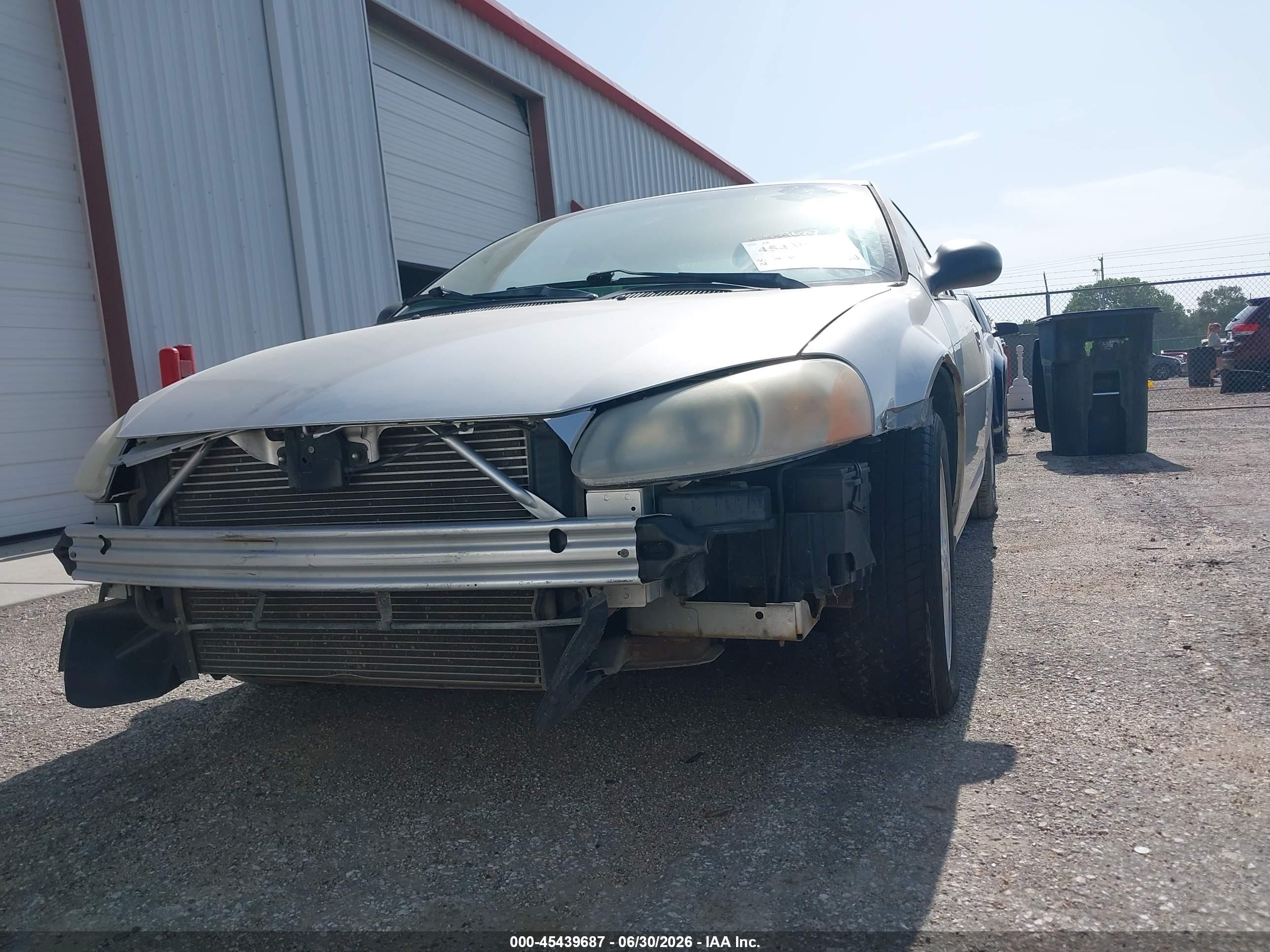 2006 Dodge Stratus Sxt Silver vin: 1B3EL46X26N141089