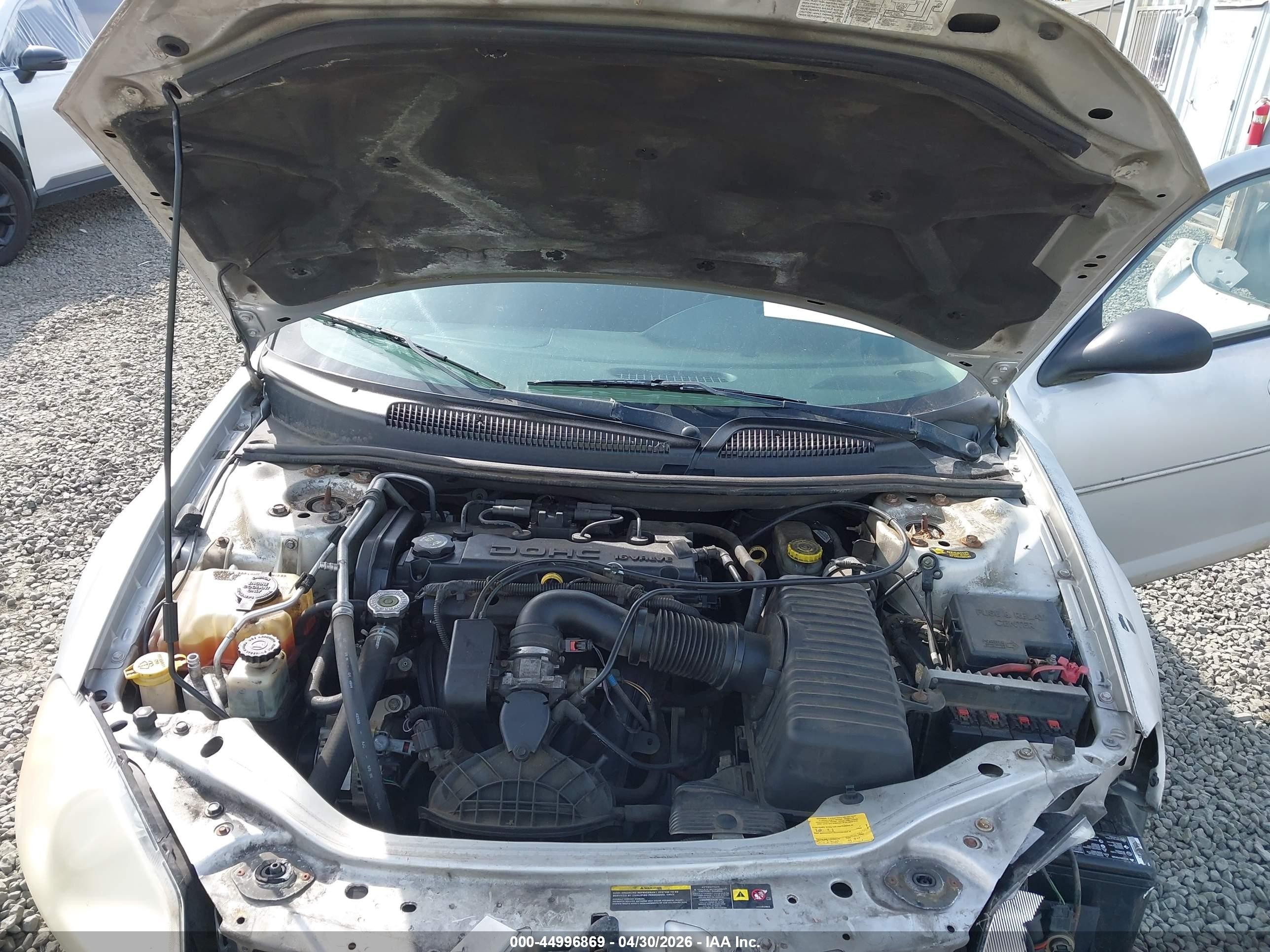 2006 Dodge Stratus Sxt Silver vin: 1B3EL46X26N159575