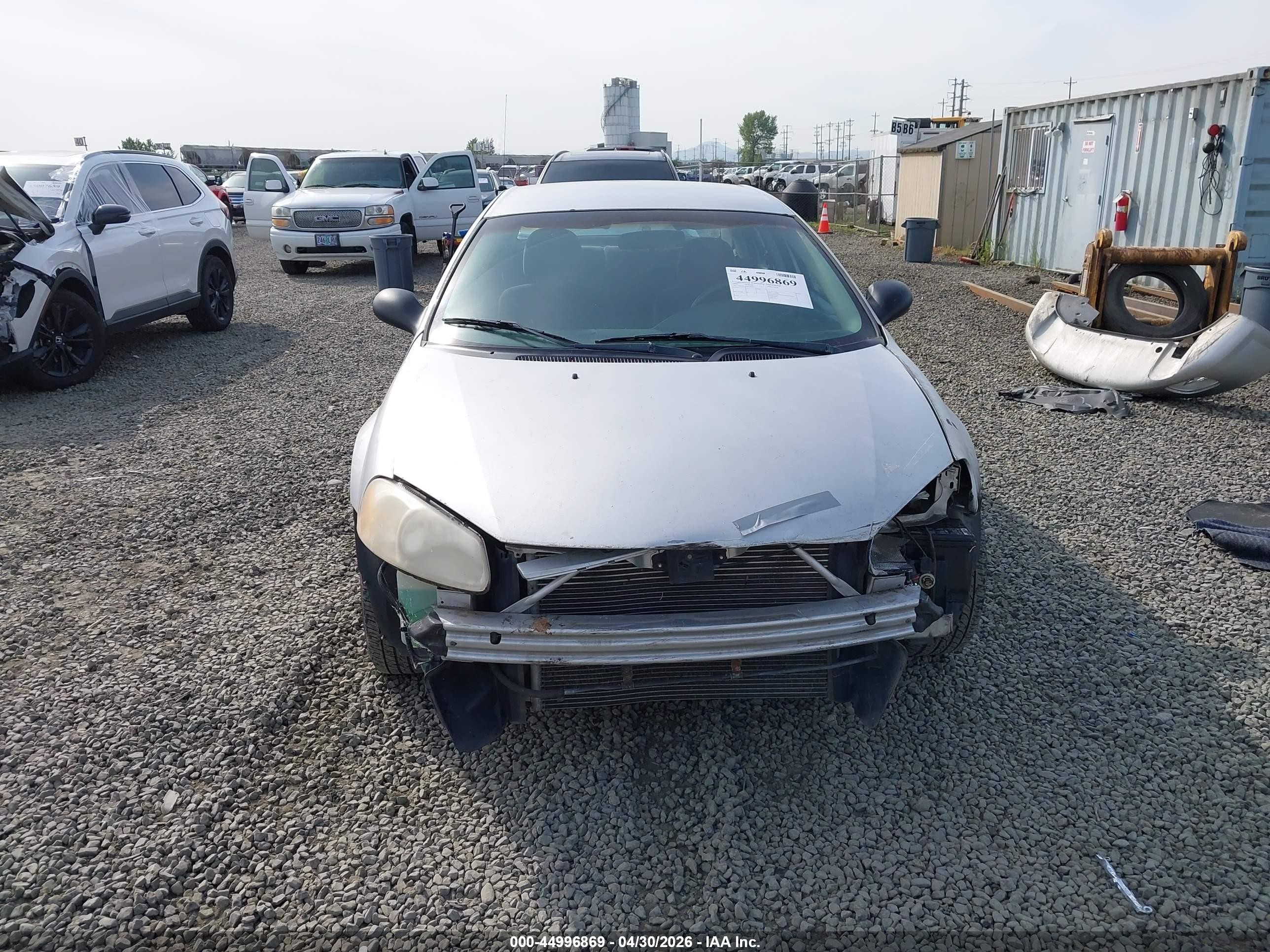 2006 Dodge Stratus Sxt Silver vin: 1B3EL46X26N159575