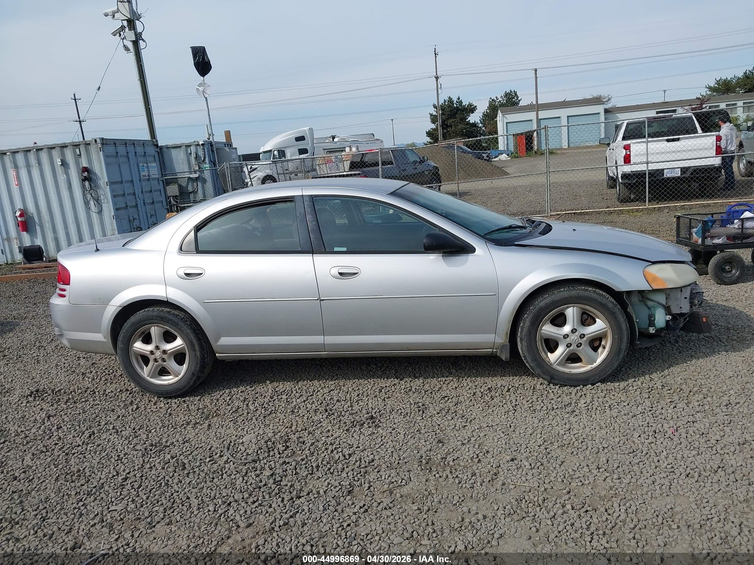 2006 Dodge Stratus Sxt Silver vin: 1B3EL46X26N159575