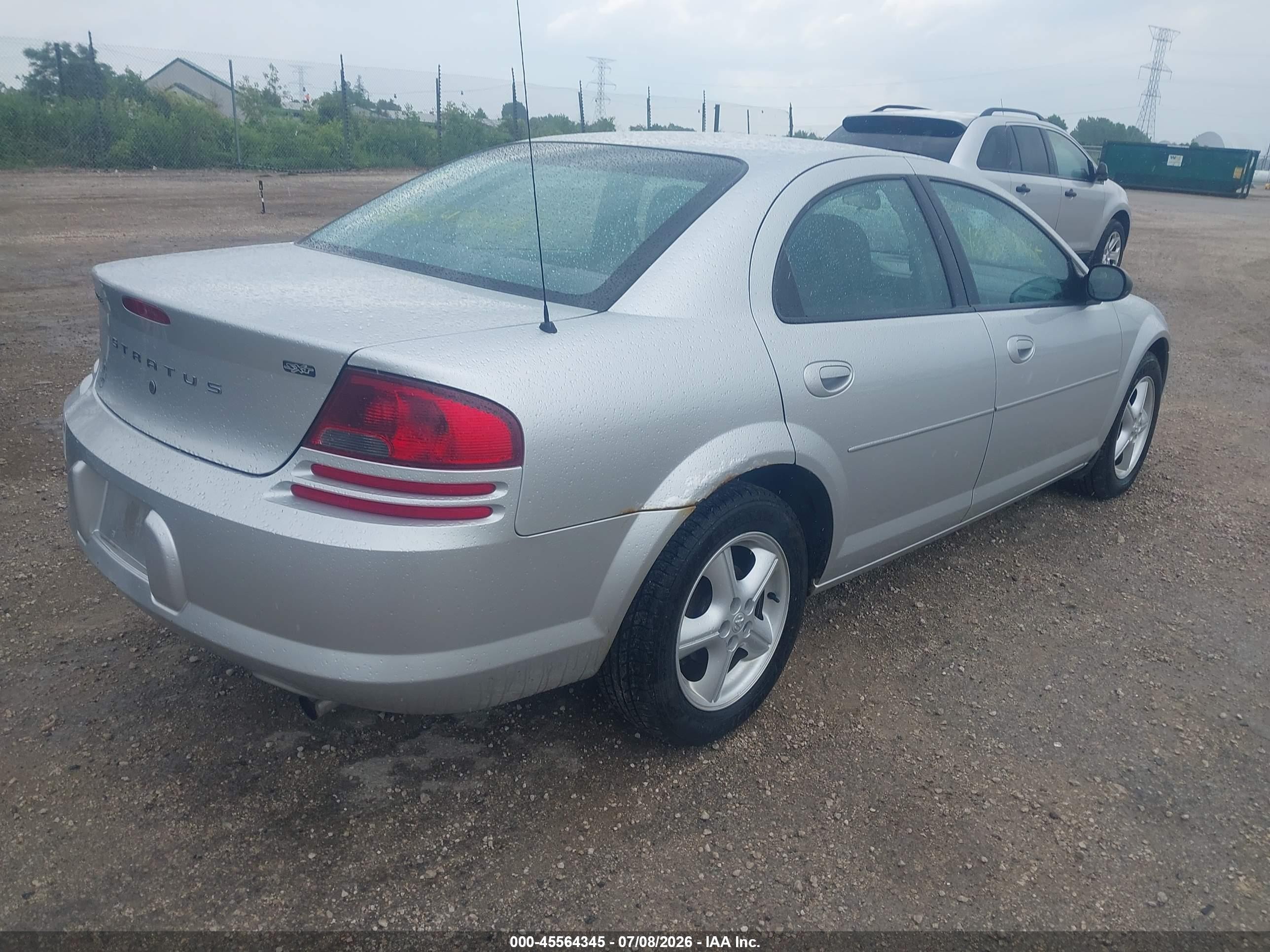2006 Dodge Stratus Sxt Silver vin: 1B3EL46X36N286710