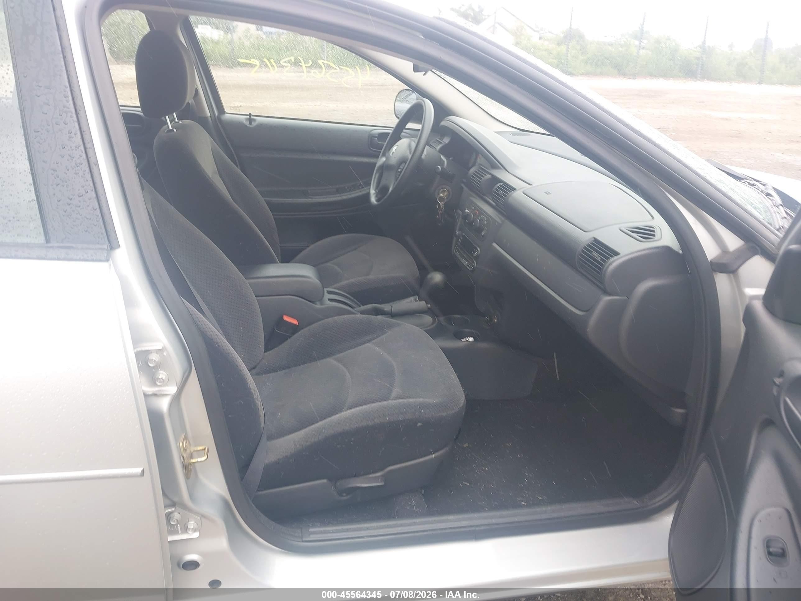 2006 Dodge Stratus Sxt Silver vin: 1B3EL46X36N286710