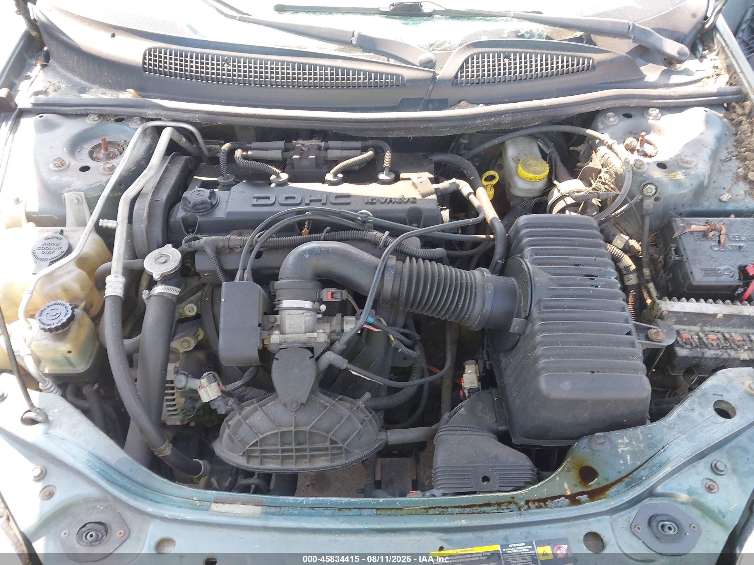 2005 Dodge Stratus Sxt Blue vin: 1B3EL46X45N584116