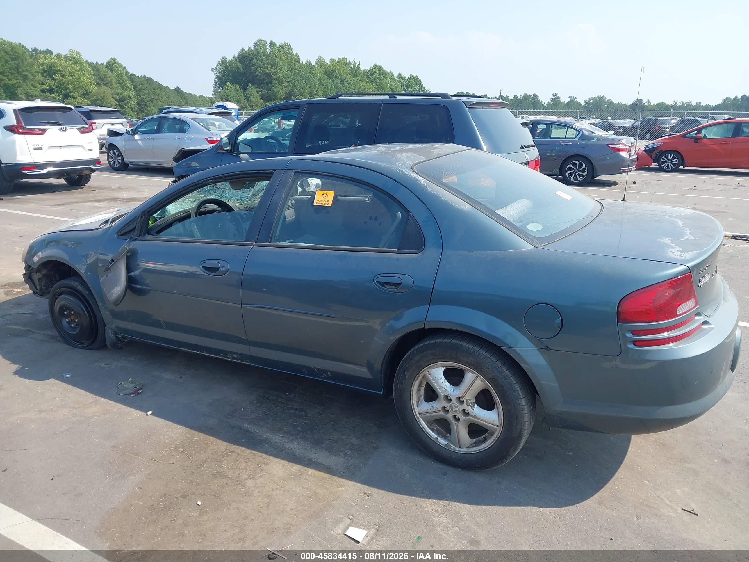 2005 Dodge Stratus Sxt Blue vin: 1B3EL46X45N584116