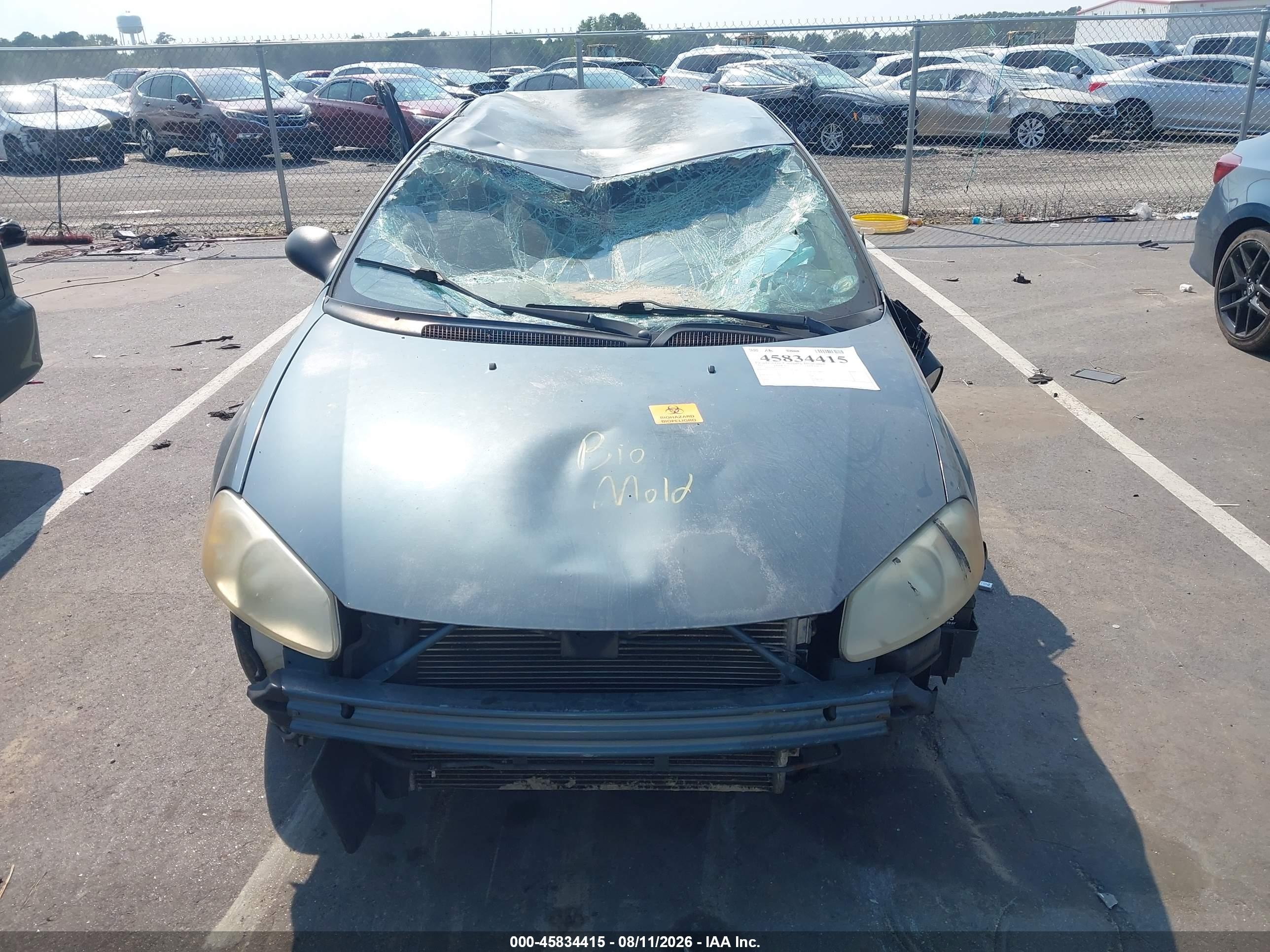 2005 Dodge Stratus Sxt Blue vin: 1B3EL46X45N584116