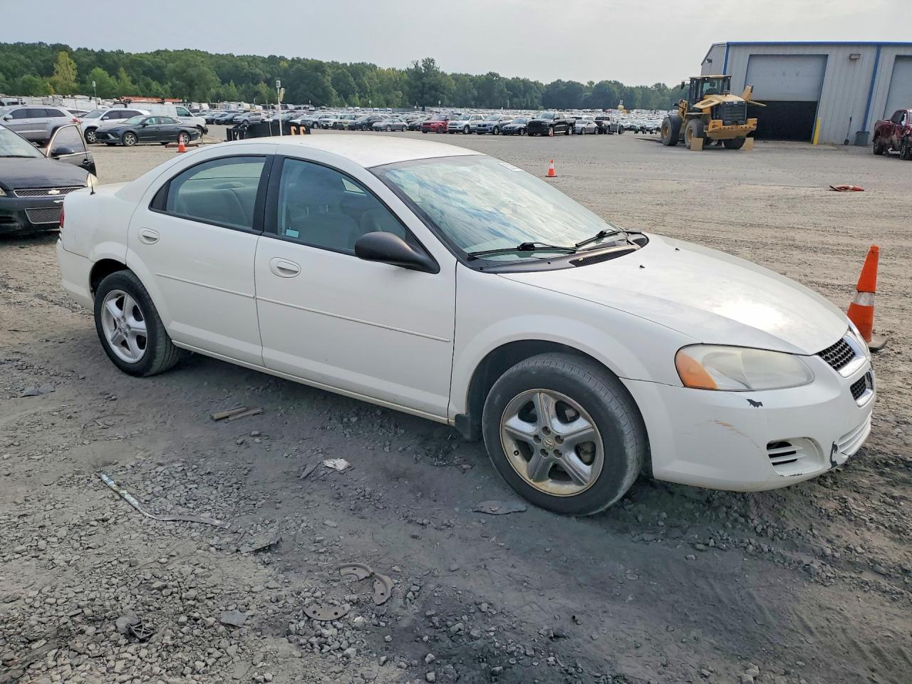 2006 Dodge Stratus Sxt White vin: 1B3EL46X46N162168