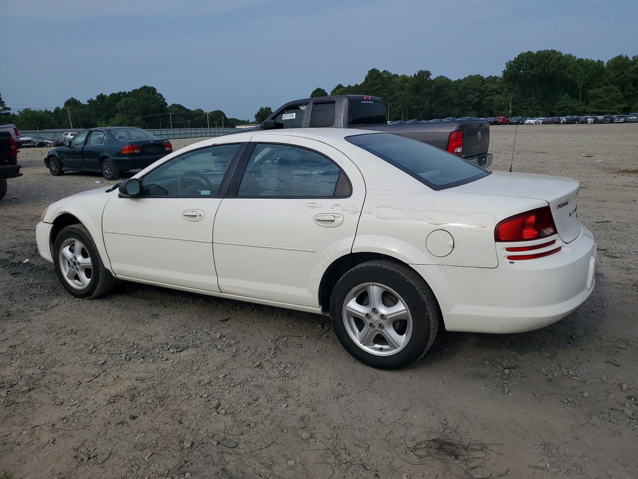 2006 Dodge Stratus Sxt White vin: 1B3EL46X46N162168