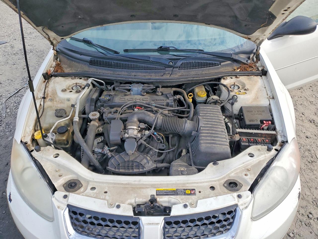 2006 Dodge Stratus Sxt White vin: 1B3EL46X46N162168