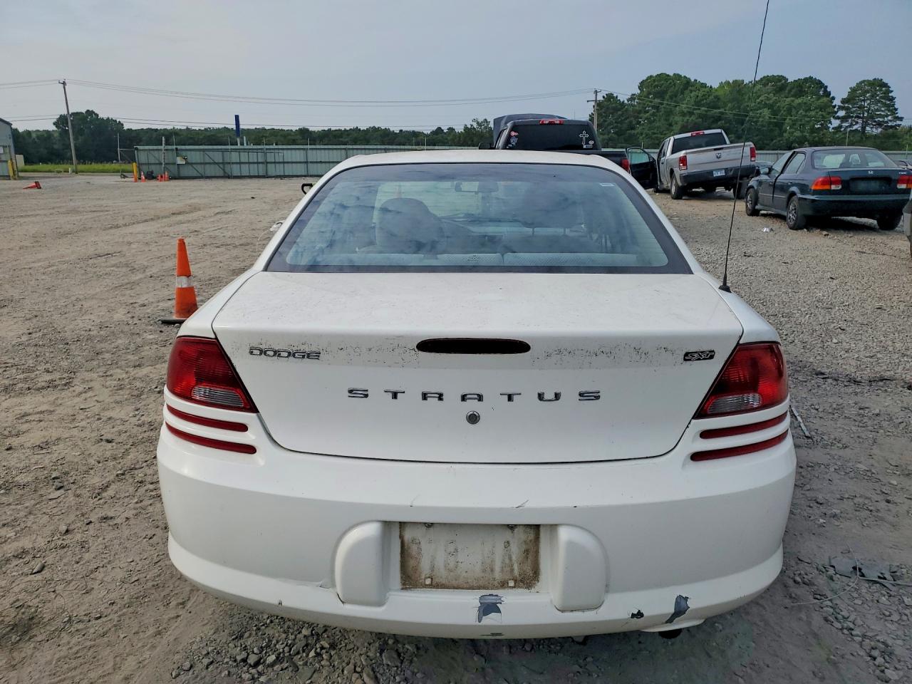 2006 Dodge Stratus Sxt White vin: 1B3EL46X46N162168