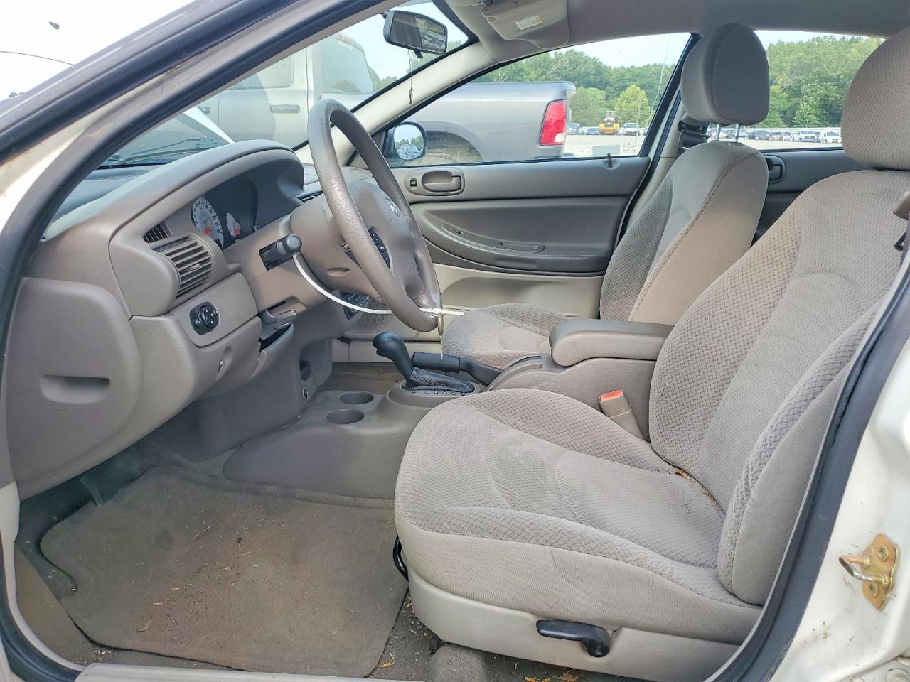 2006 Dodge Stratus Sxt White vin: 1B3EL46X46N162168