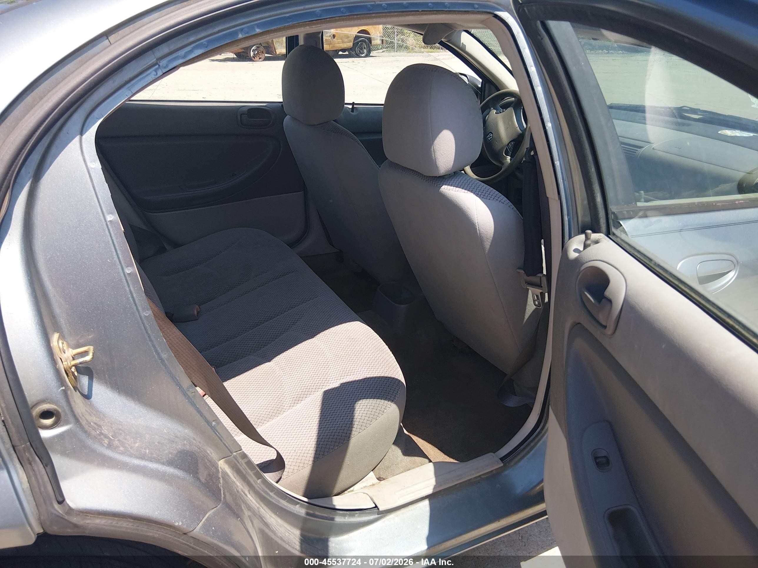 2006 Dodge Stratus Sxt Gray vin: 1B3EL46X46N246829
